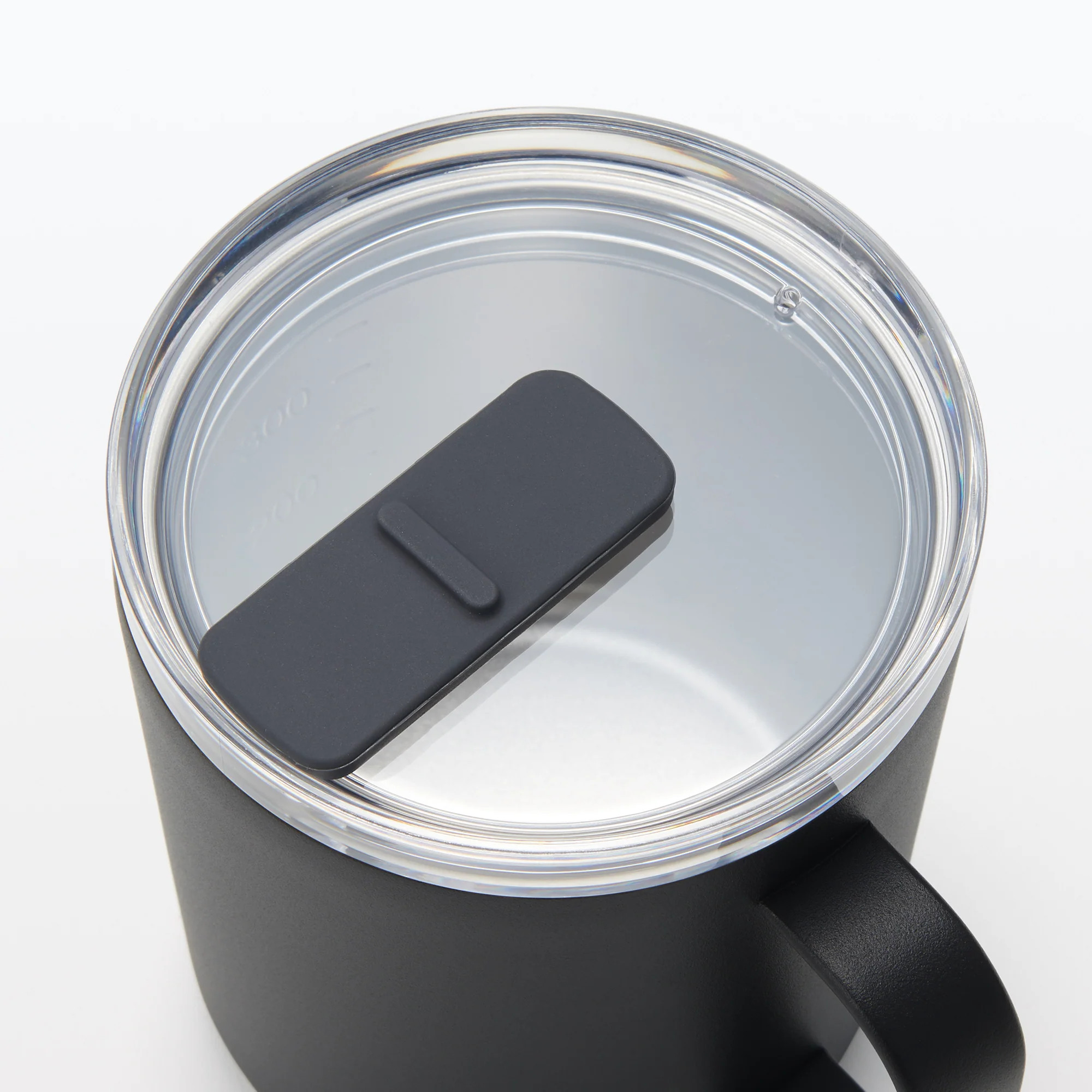 Insulated Travel Mug with Measurements 400 ml - Black - Image 5