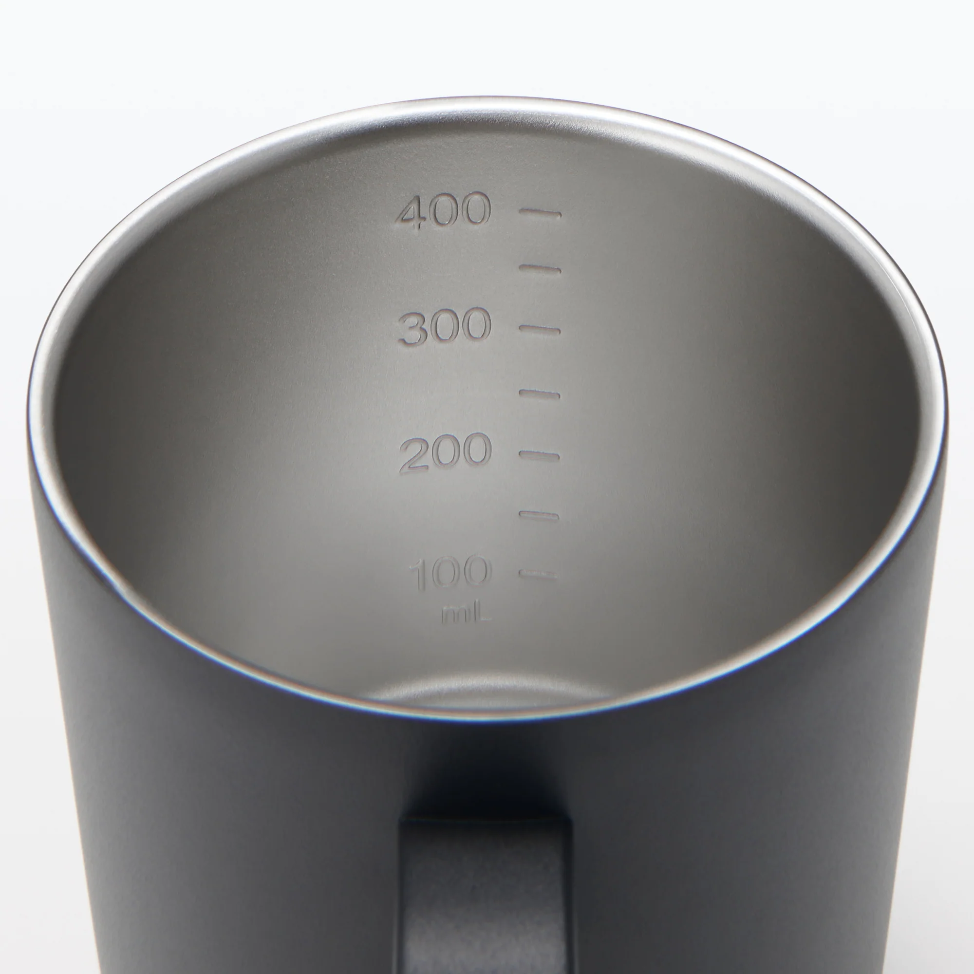 Insulated Travel Mug with Measurements 400 ml - Black - Image 7