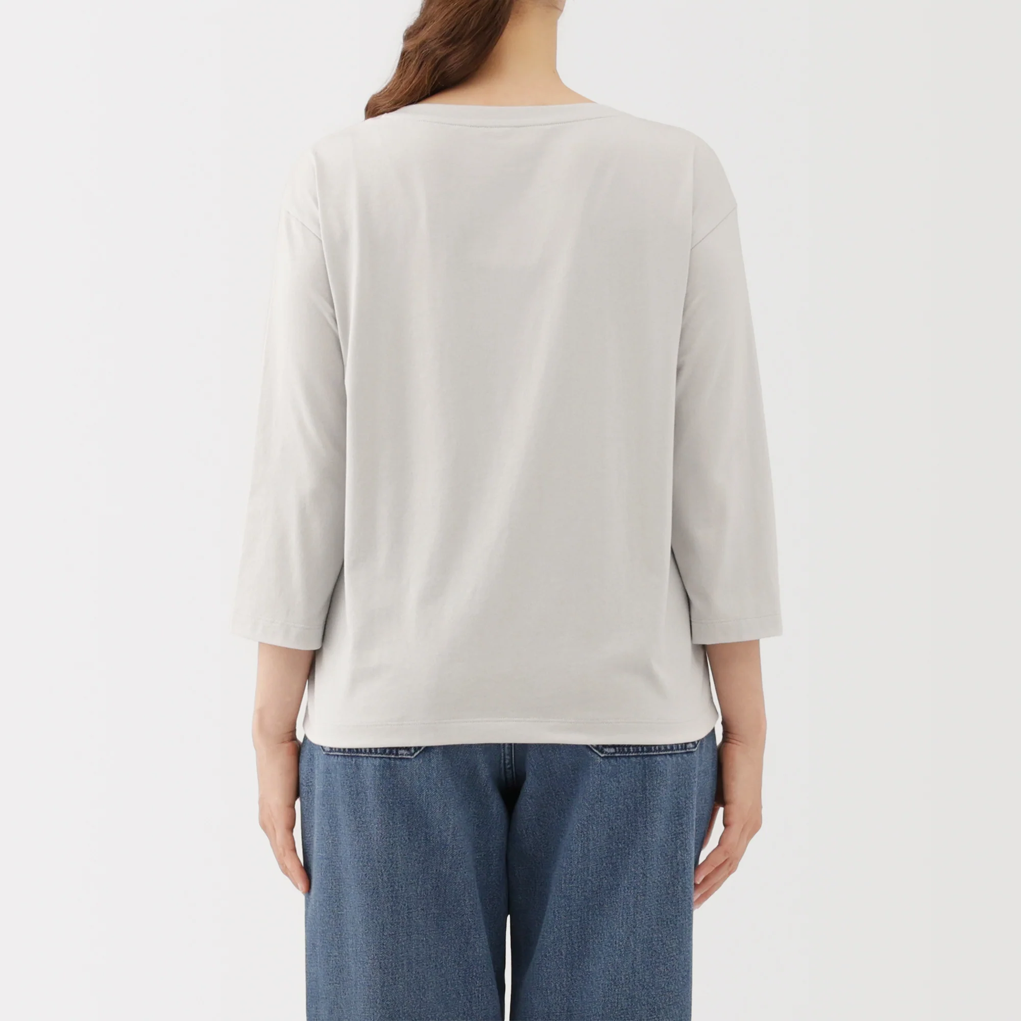 Jersey Boat Neck T-Shirt - Image 14