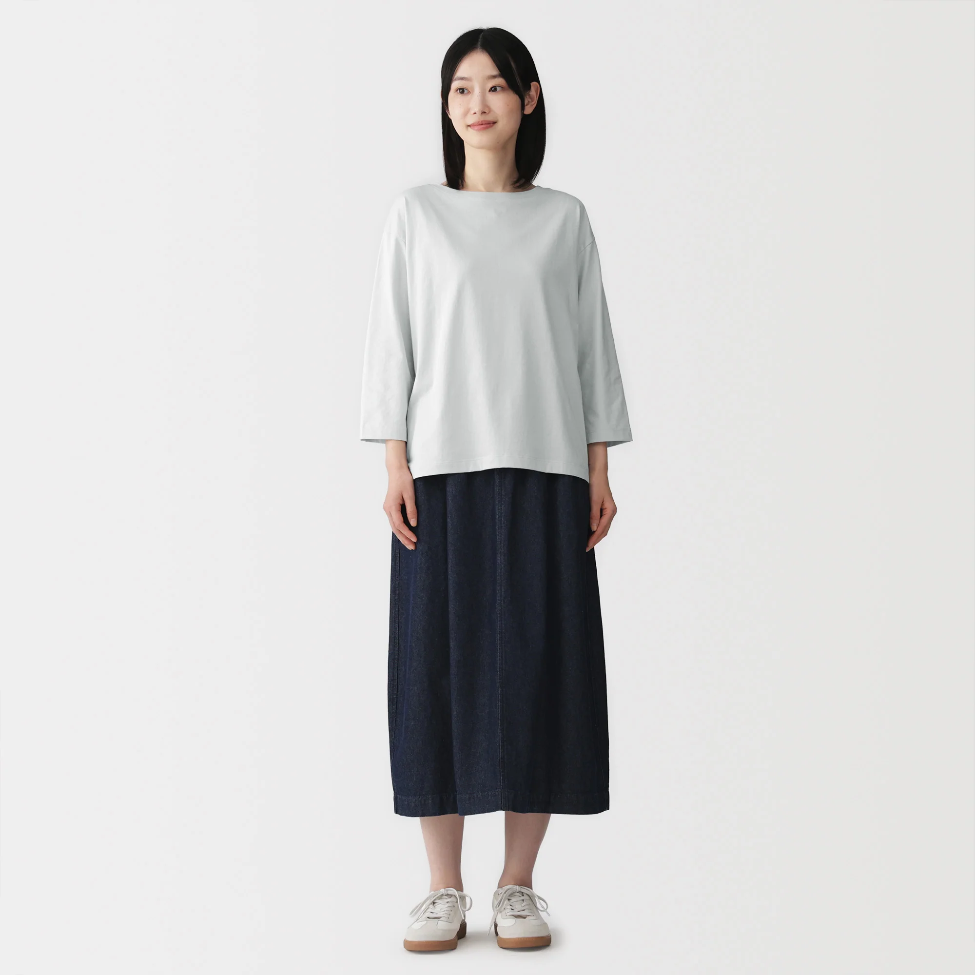 Jersey Boatneck T-Shirt - Image 20