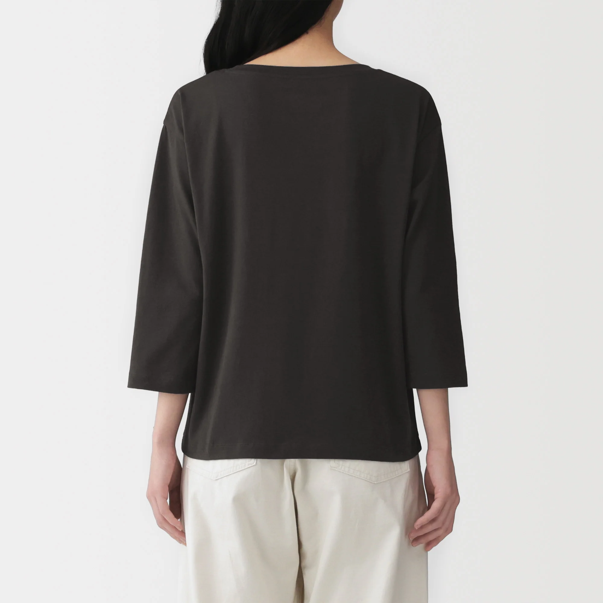 Jersey Boatneck T-Shirt - Image 22
