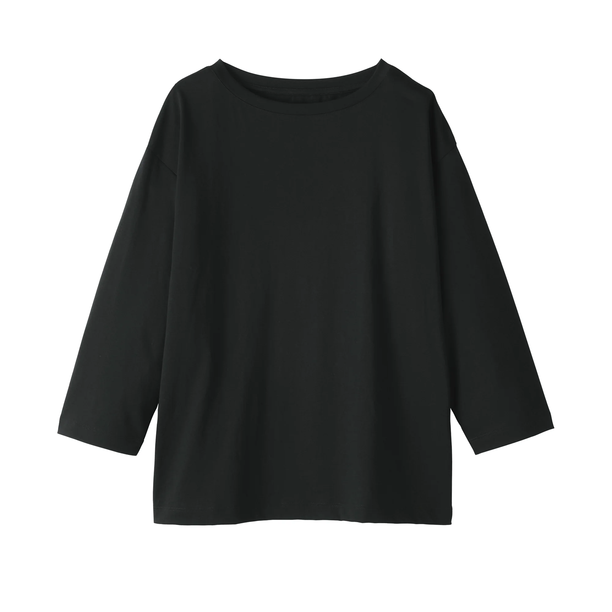 Jersey Boatneck T-Shirt - Image 34