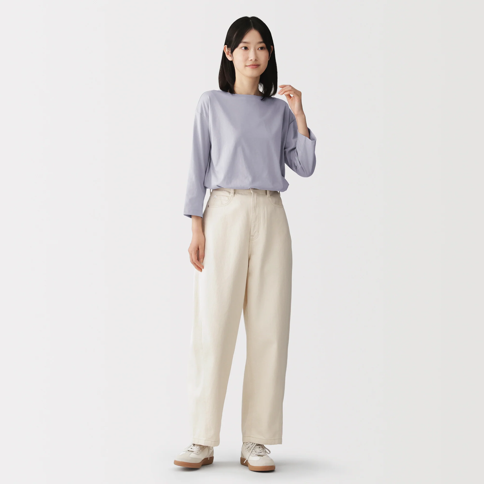 Jersey Boatneck T-Shirt - Image 4