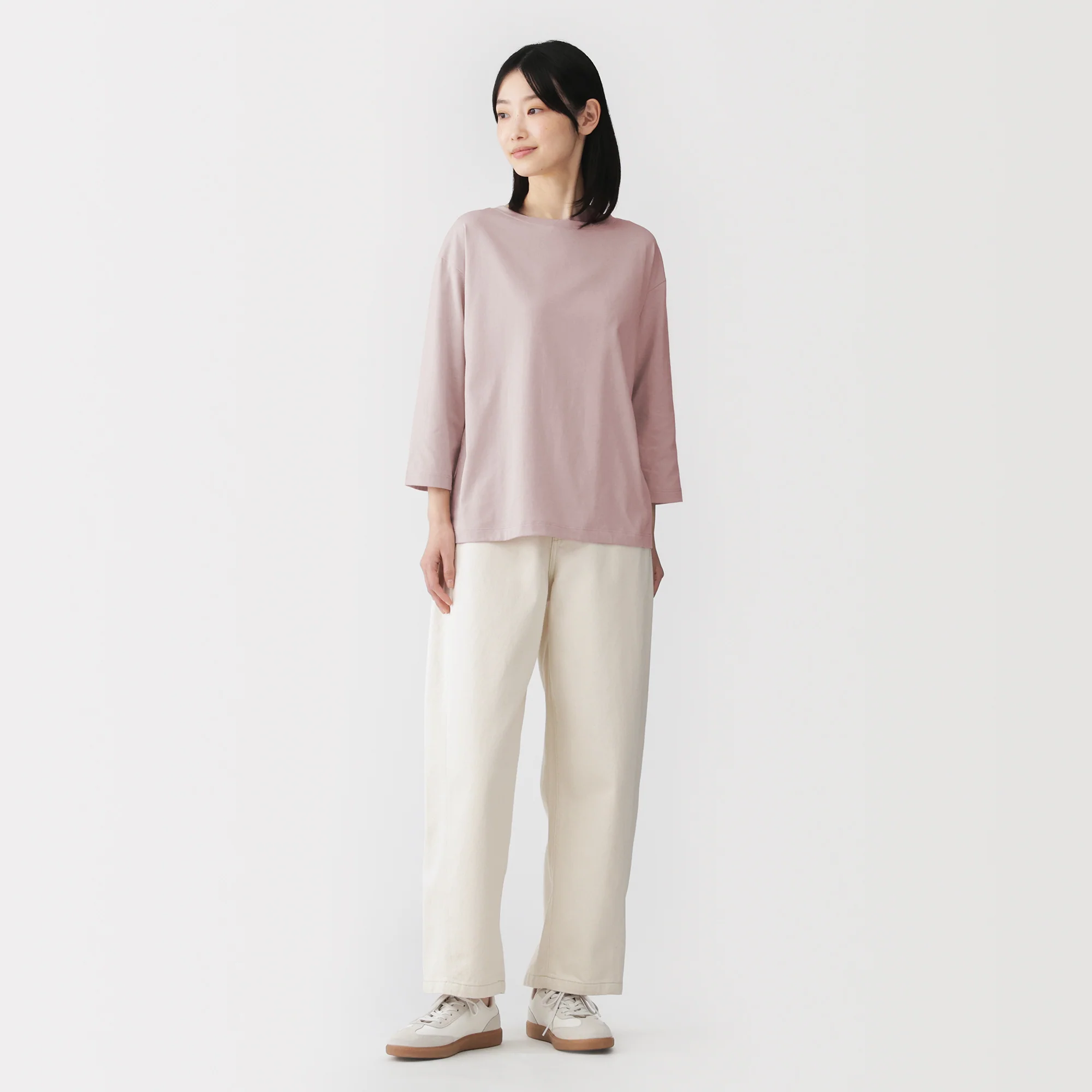 Jersey Boatneck T-Shirt - Image 44