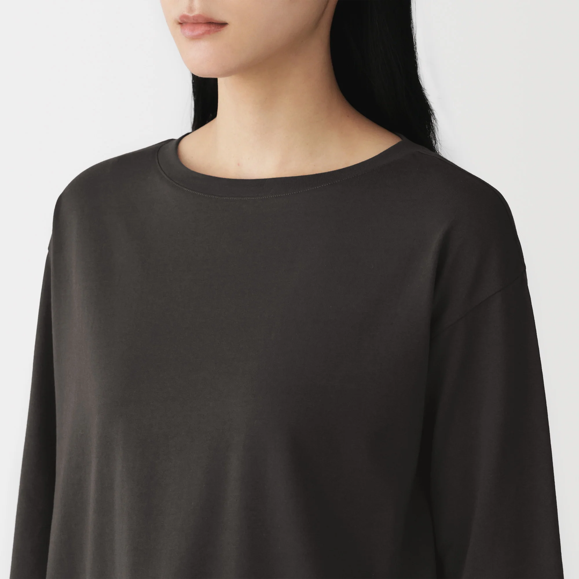 Jersey Boatneck T-Shirt - Image 7