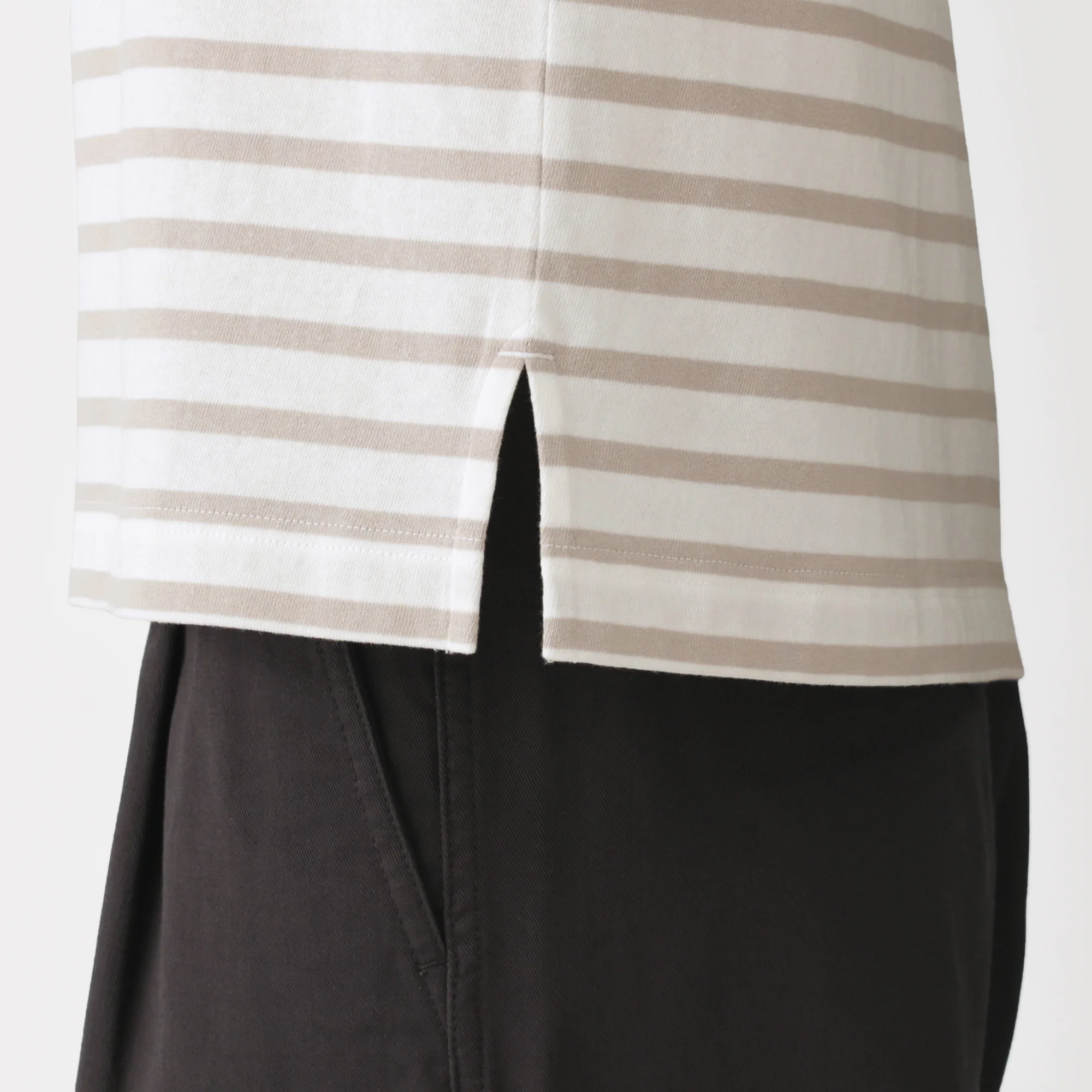 Cotton Jersey Boatneck T-Shirt - Image 24