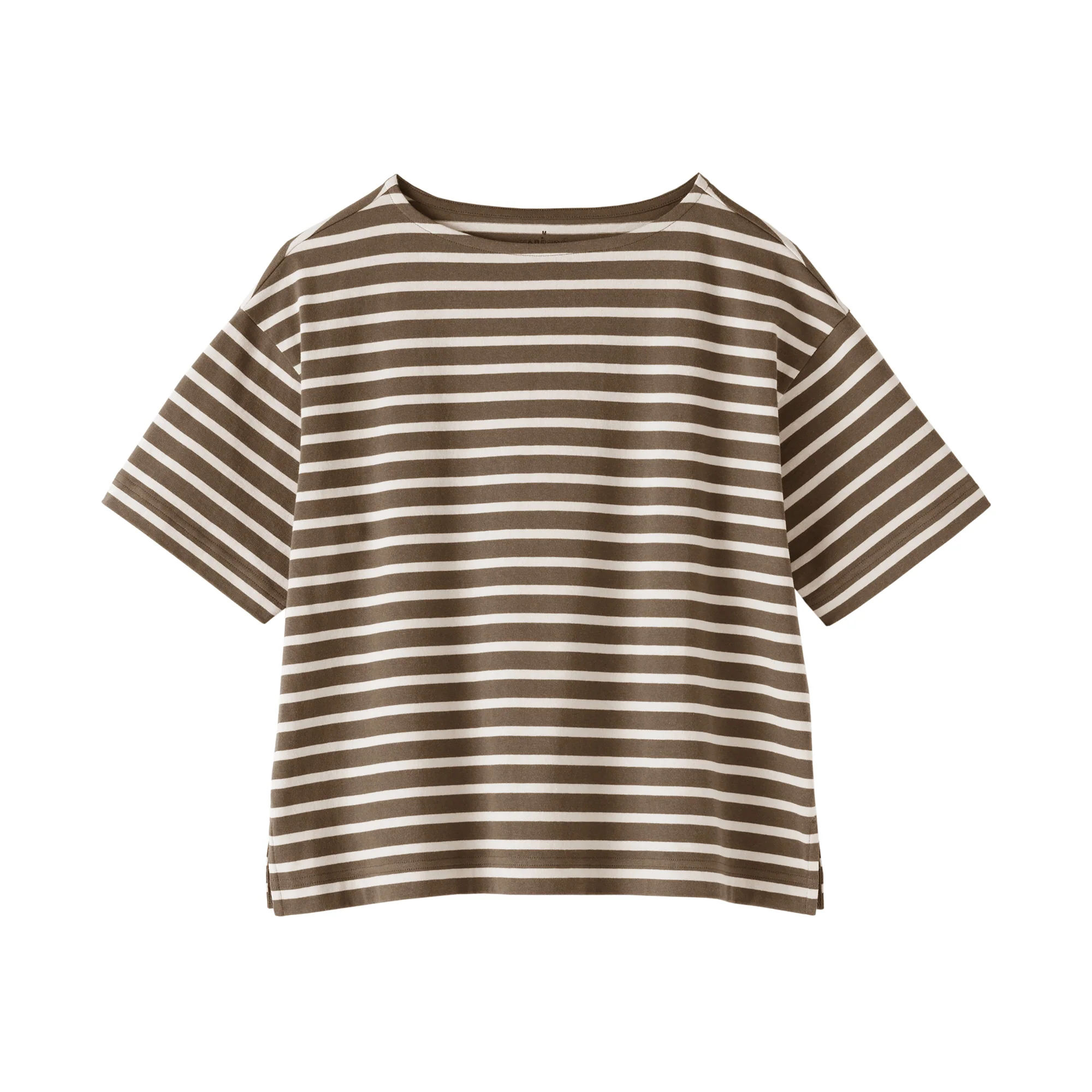 Cotton Jersey Boatneck T-Shirt - Image 42