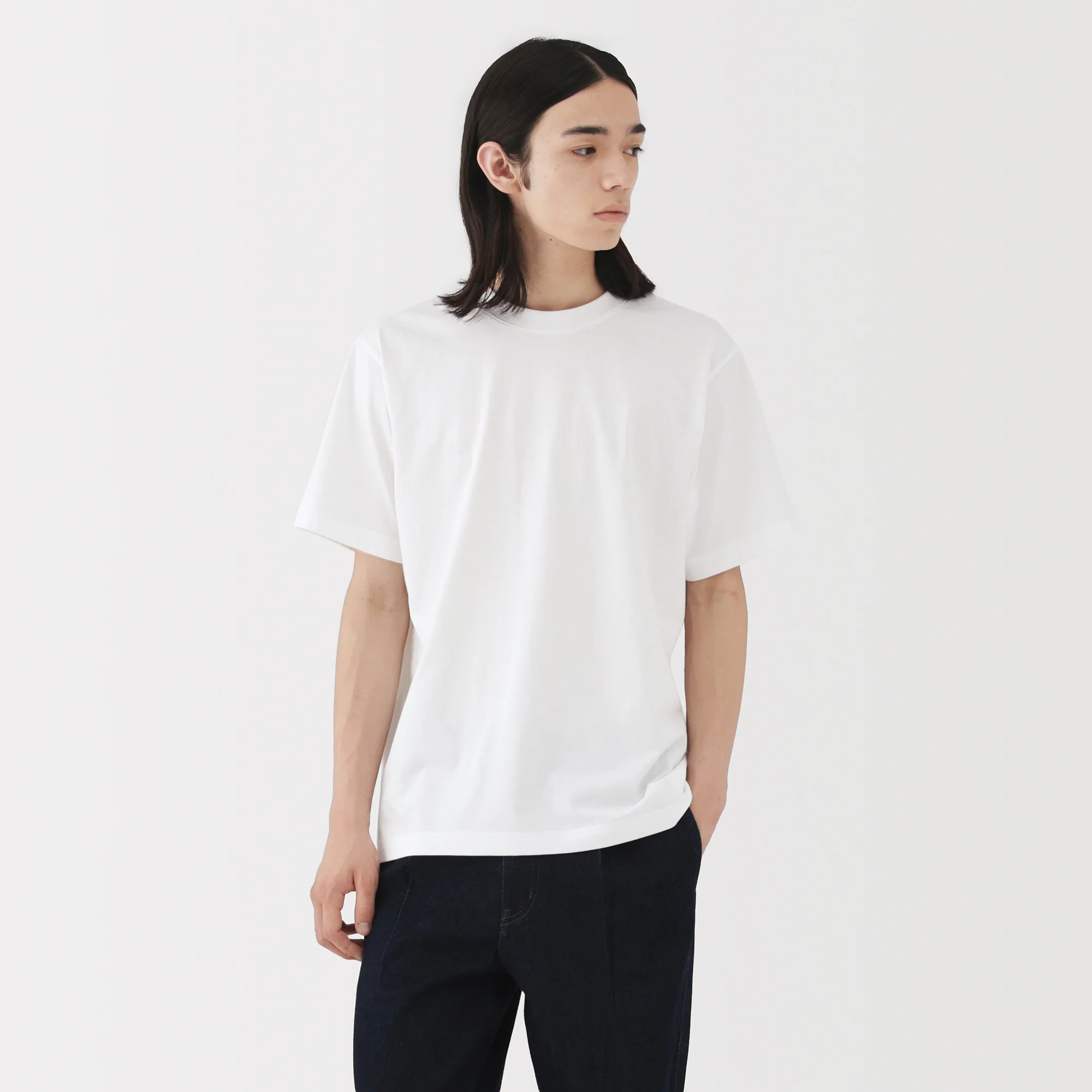 Jersey Crew Neck T-Shirt - Image 17