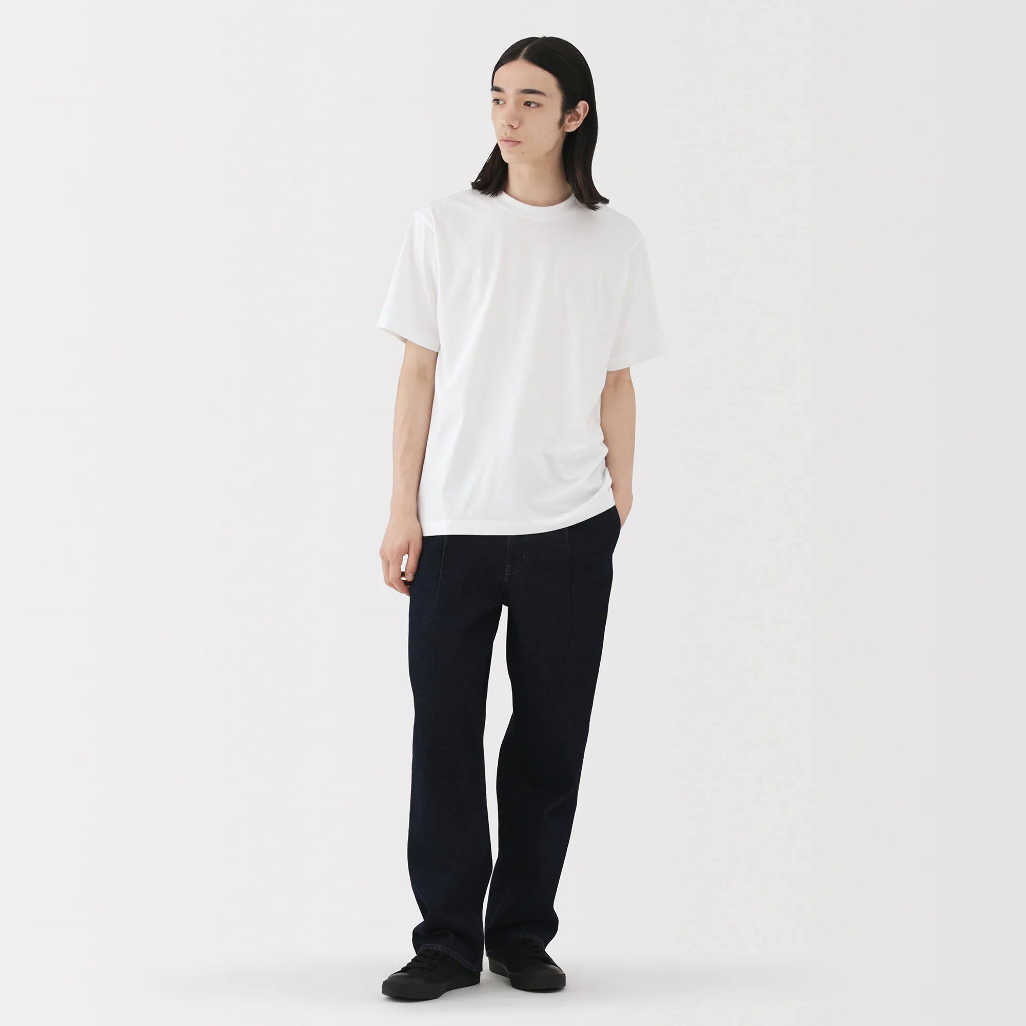 Jersey Crew Neck T-Shirt - Image 18