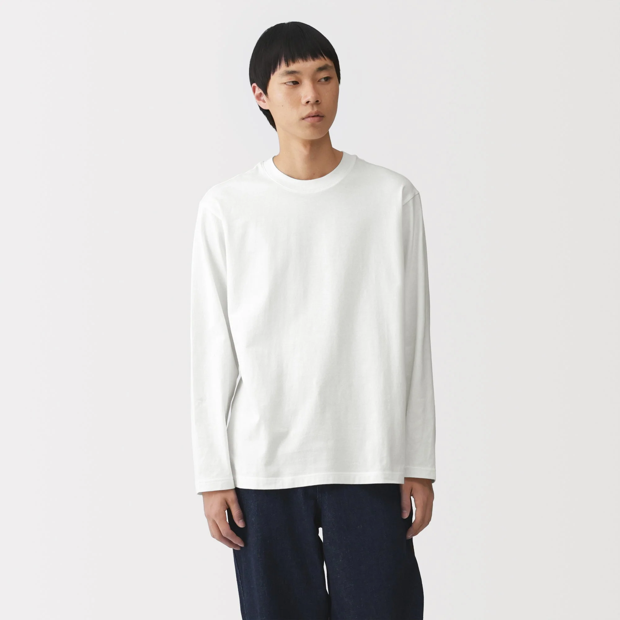 Cotton Jersey Crewneck T-Shirt - Image 11