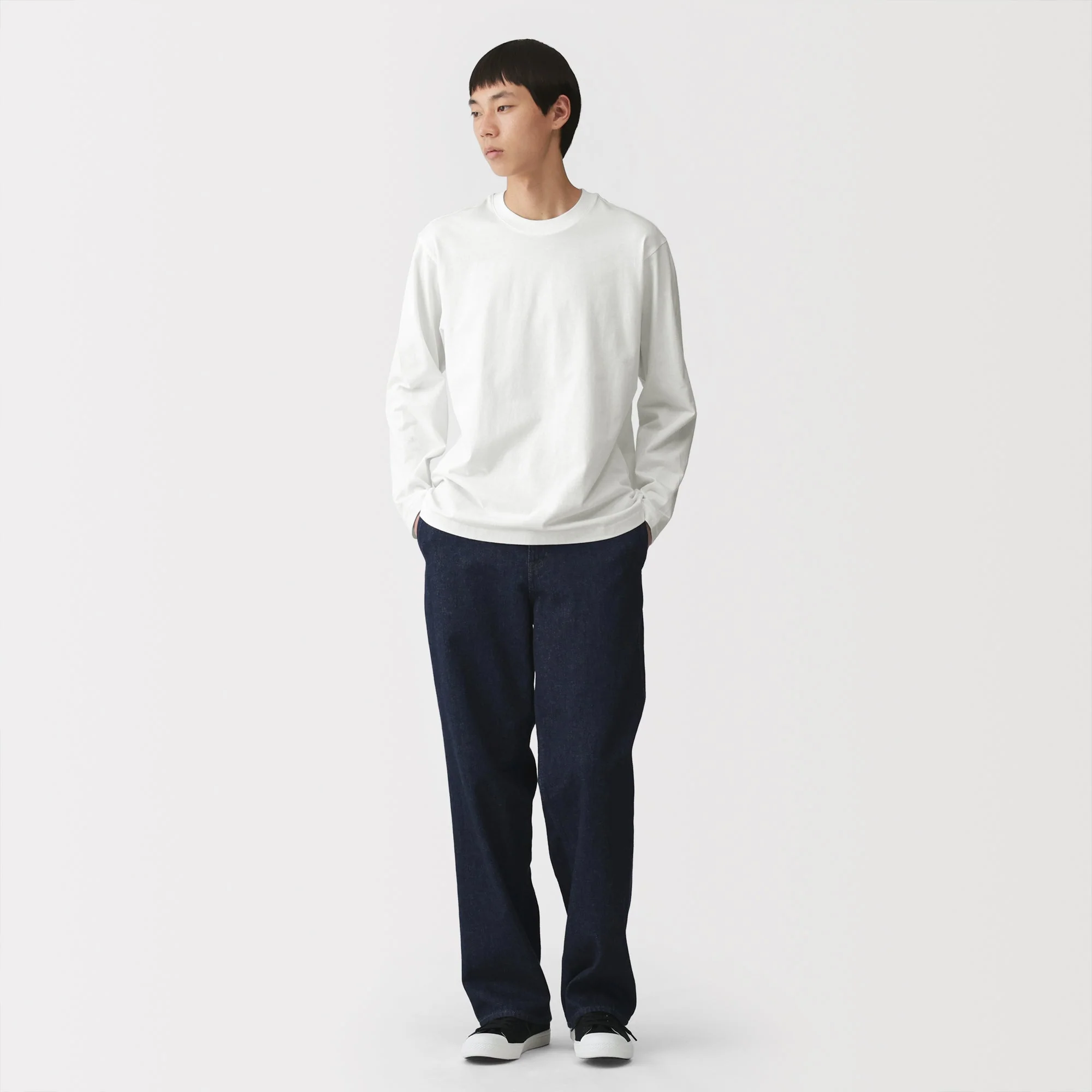 Cotton Jersey Crewneck T-Shirt - Image 12