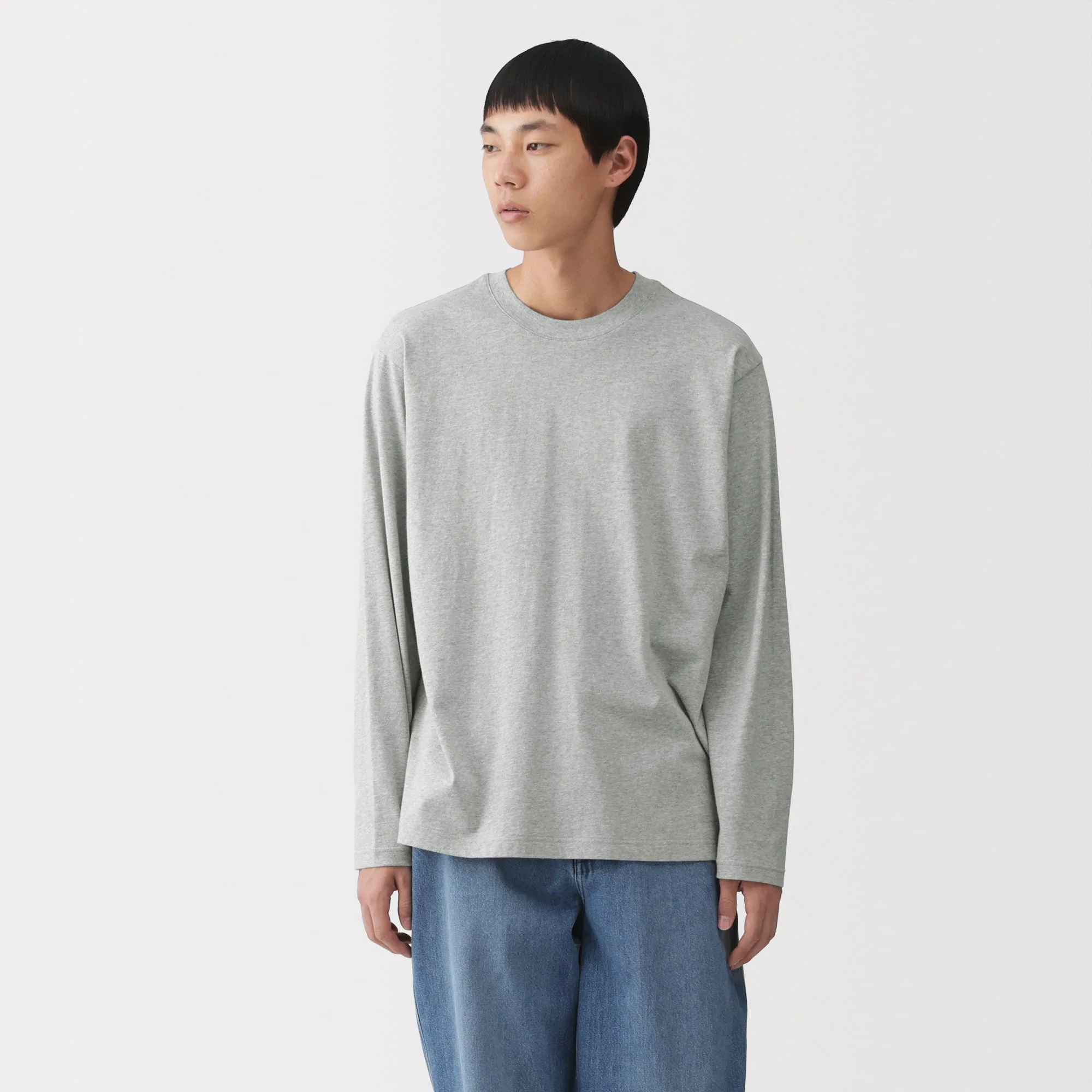 Cotton Jersey Crewneck T-Shirt - Image 19