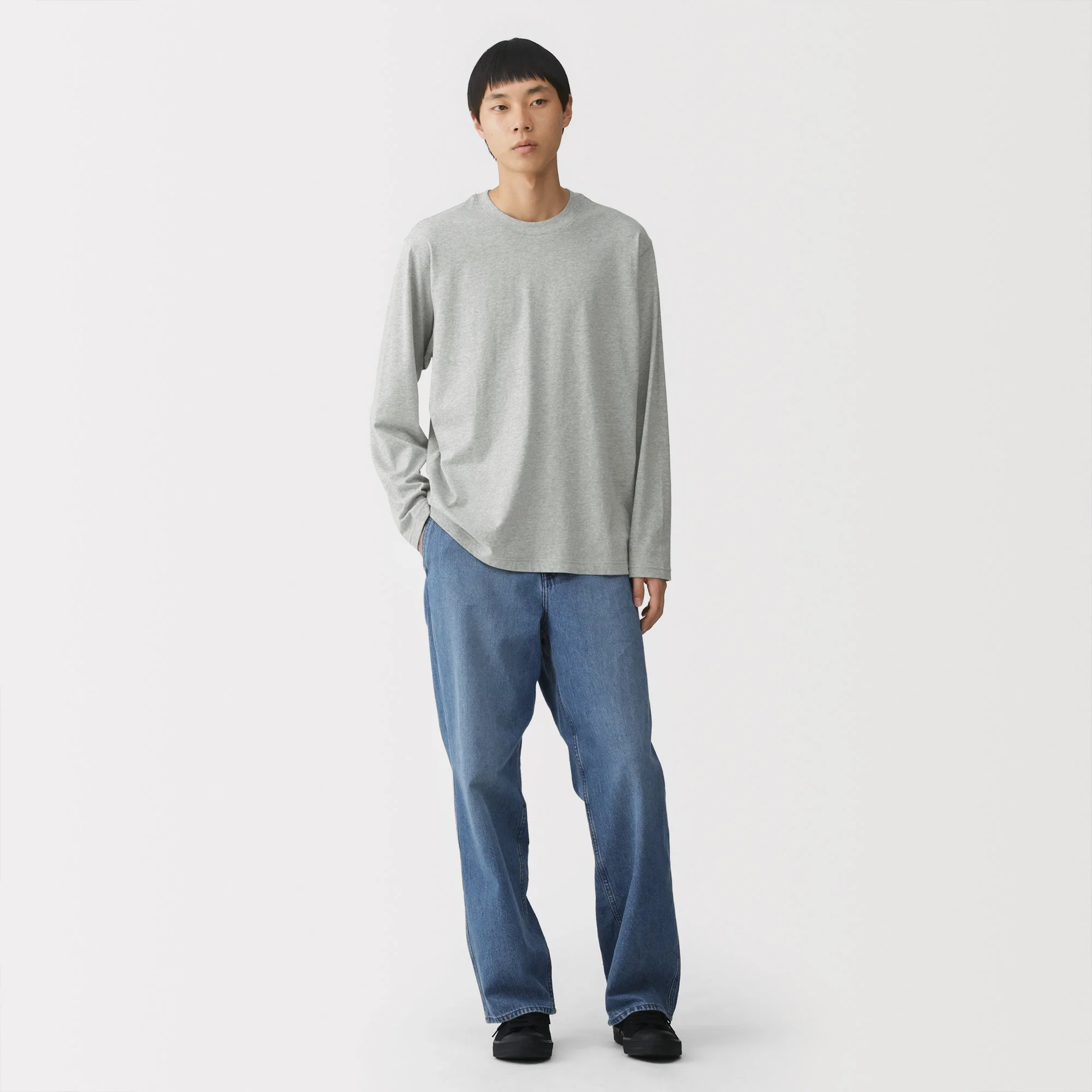 Cotton Jersey Crewneck T-Shirt - Image 20