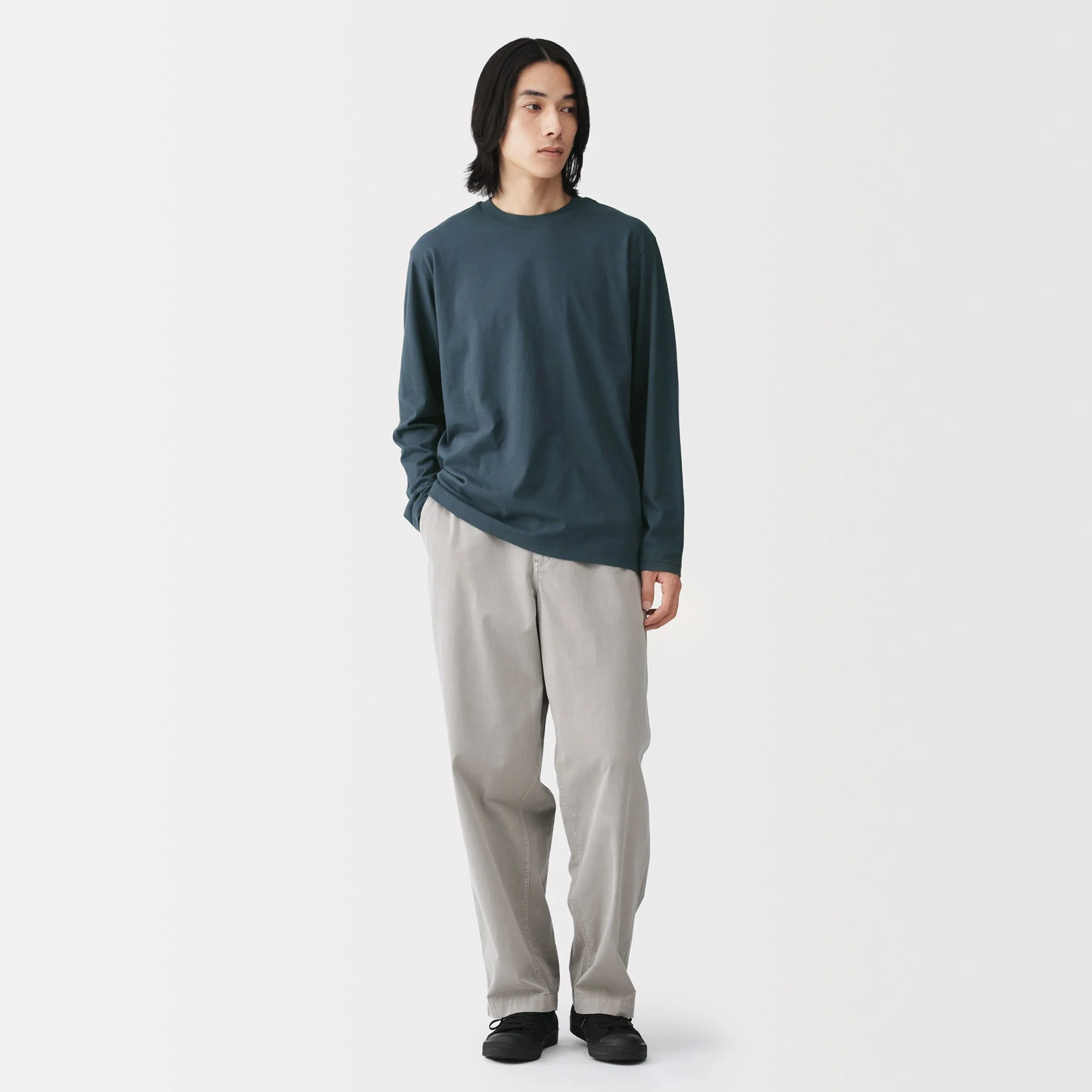 Cotton Jersey Crewneck T-Shirt - Image 52