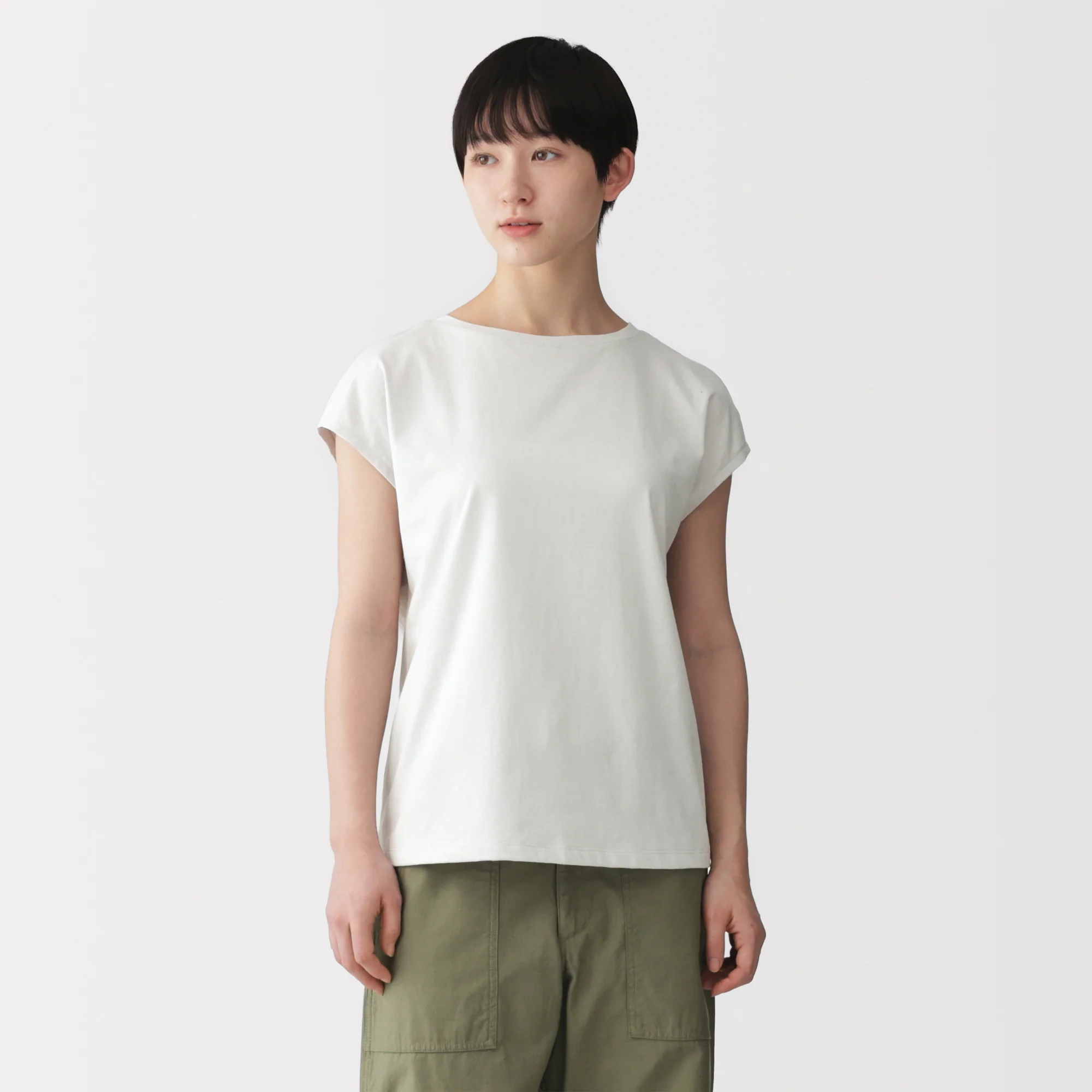 Jersey French Sleeve T-Shirt - Image 11