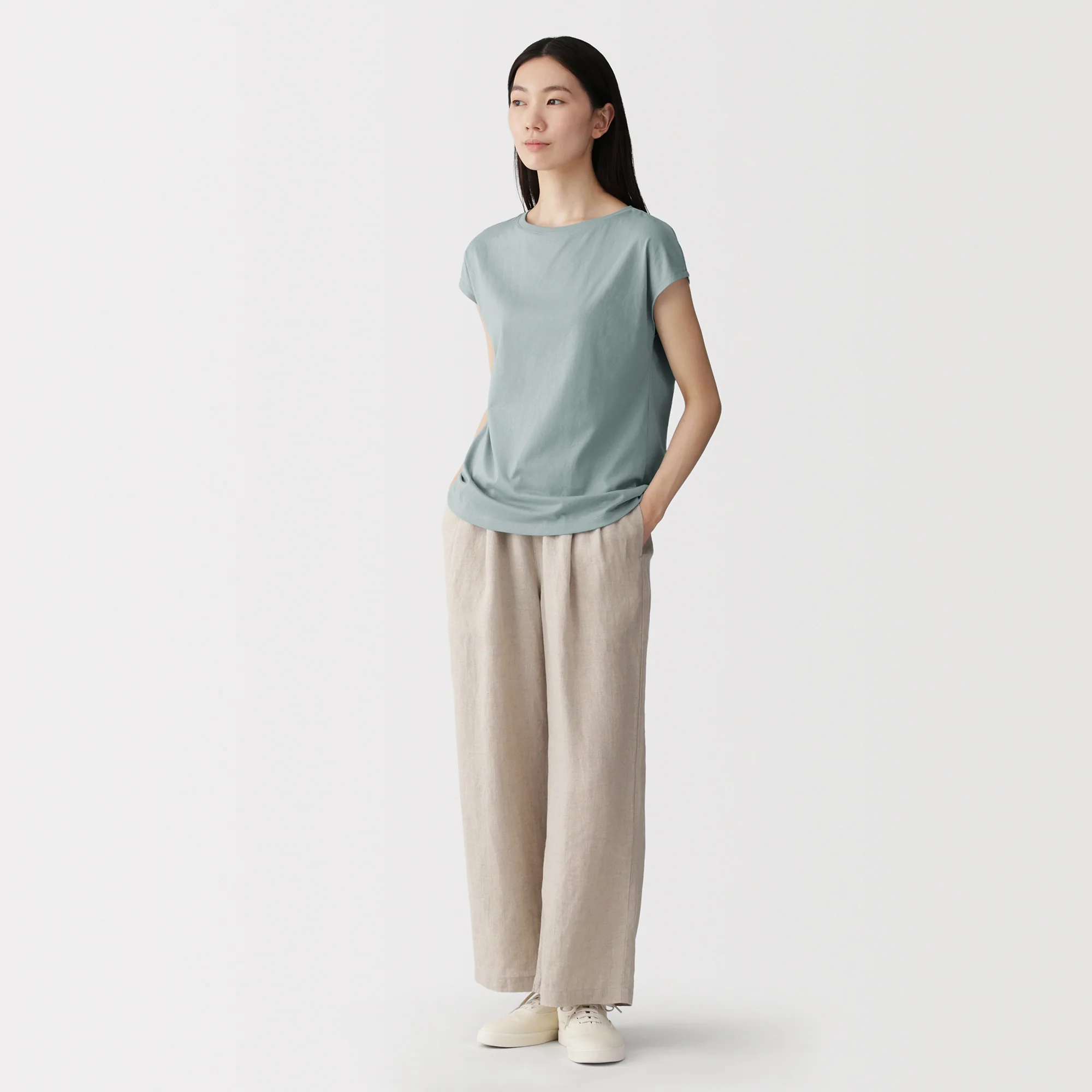 Jersey French Sleeve T-Shirt - Image 44