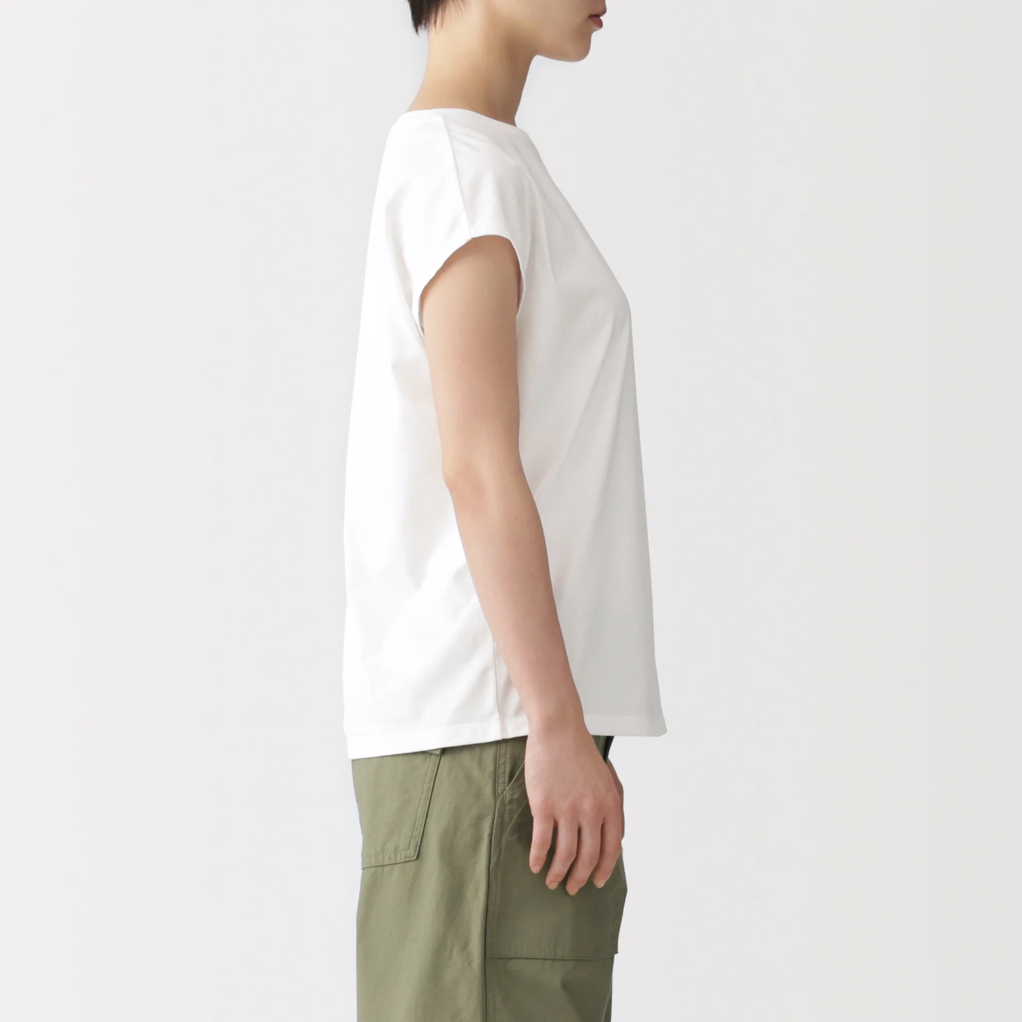 Jersey French Sleeve T-Shirt - Image 61