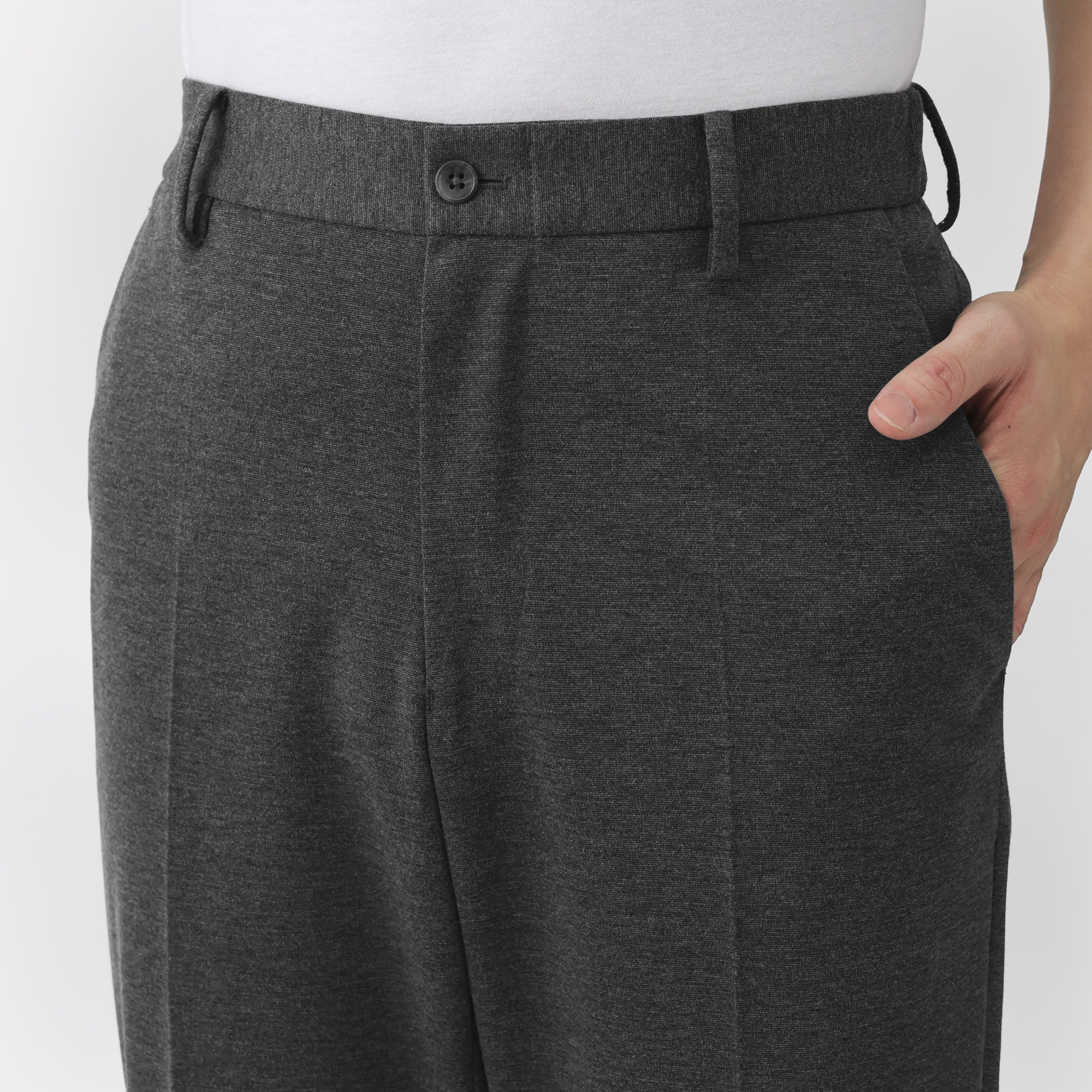 Jersey Tapered Pants - Image 17