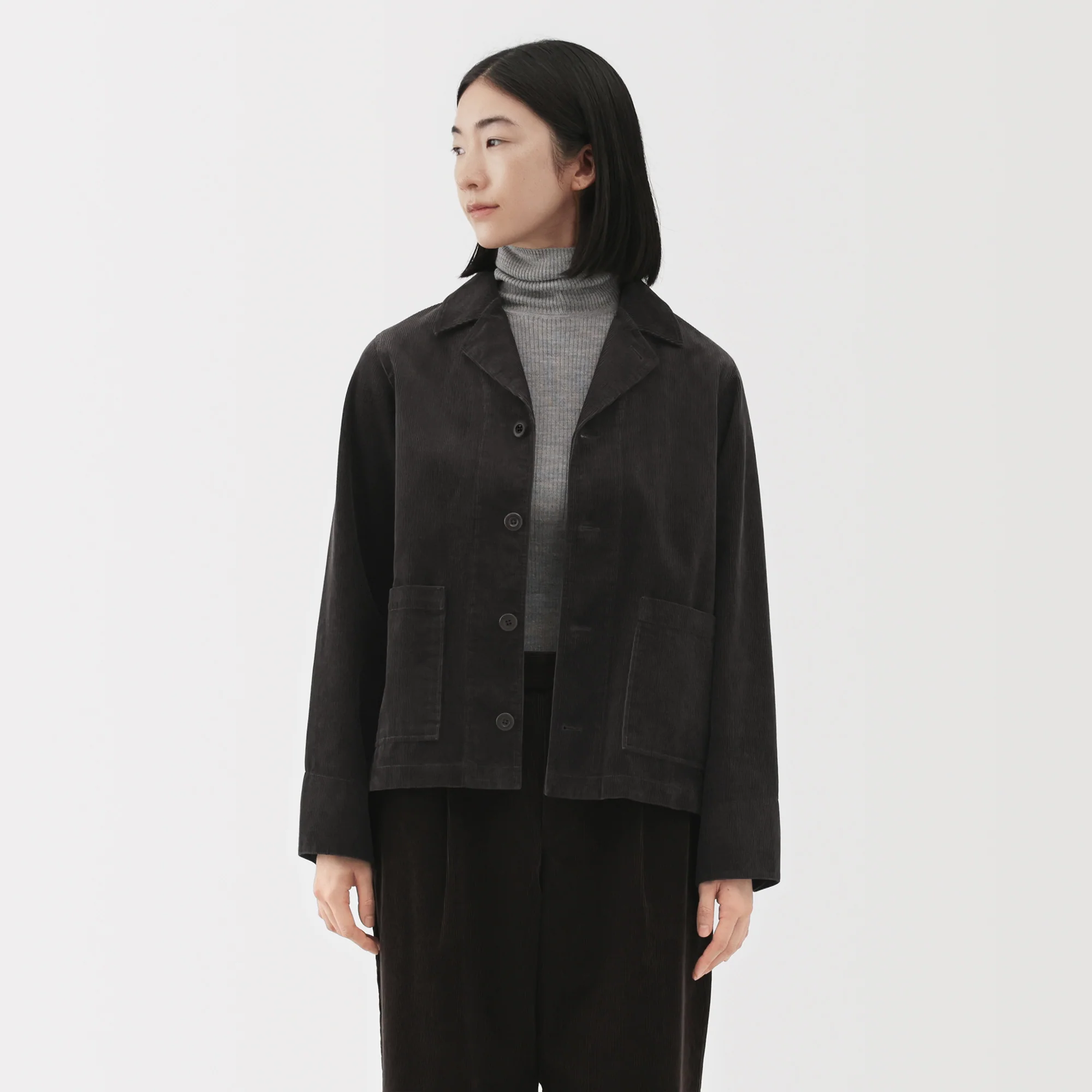 Kapok Blend Corduroy Jacket - Image 21