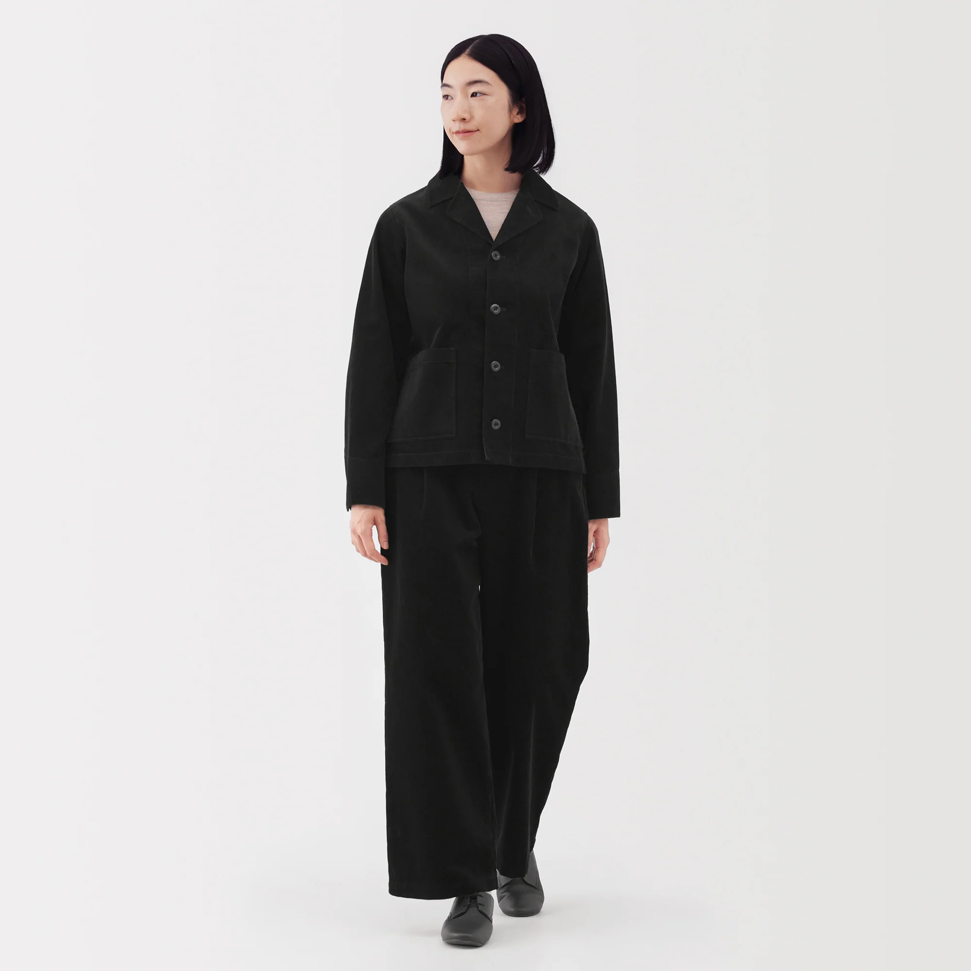 Kapok Blend Corduroy Jacket - Image 4