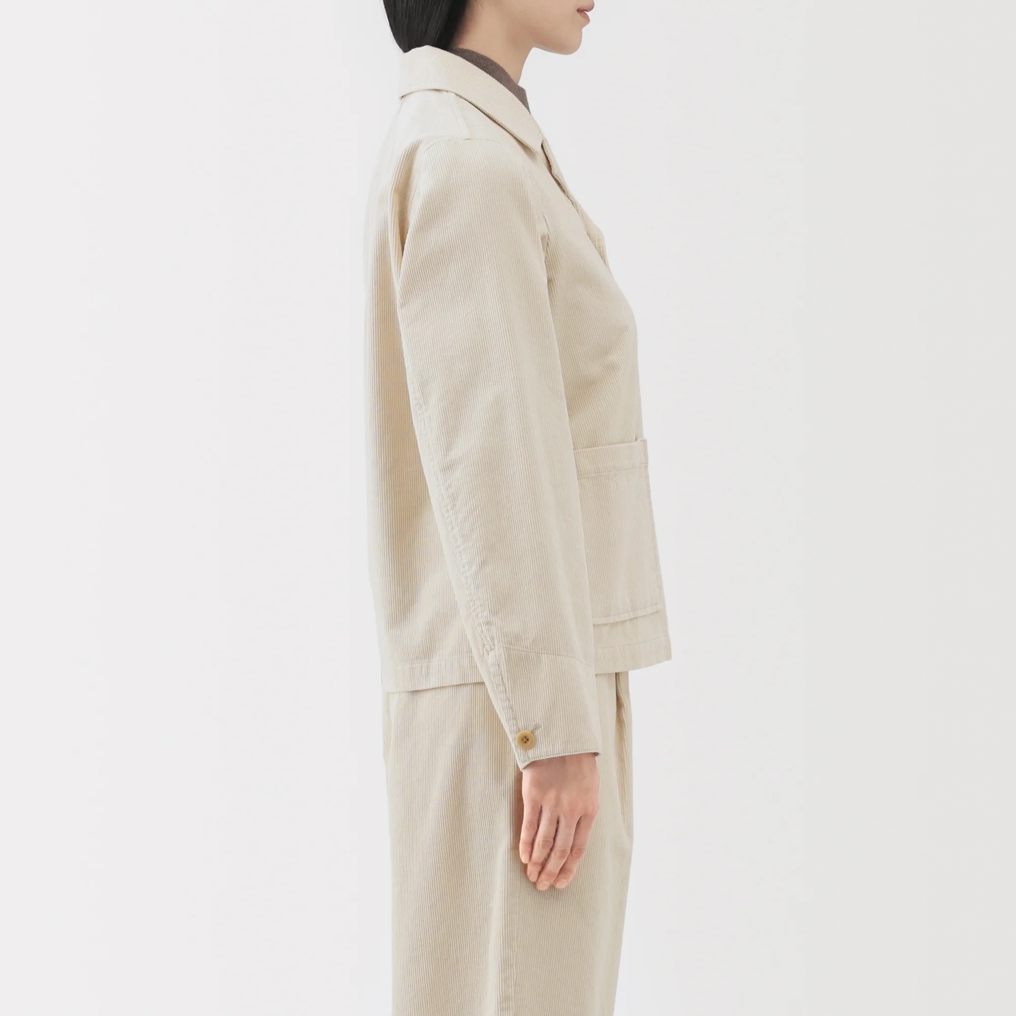 Kapok Blend Corduroy Jacket - Image 5