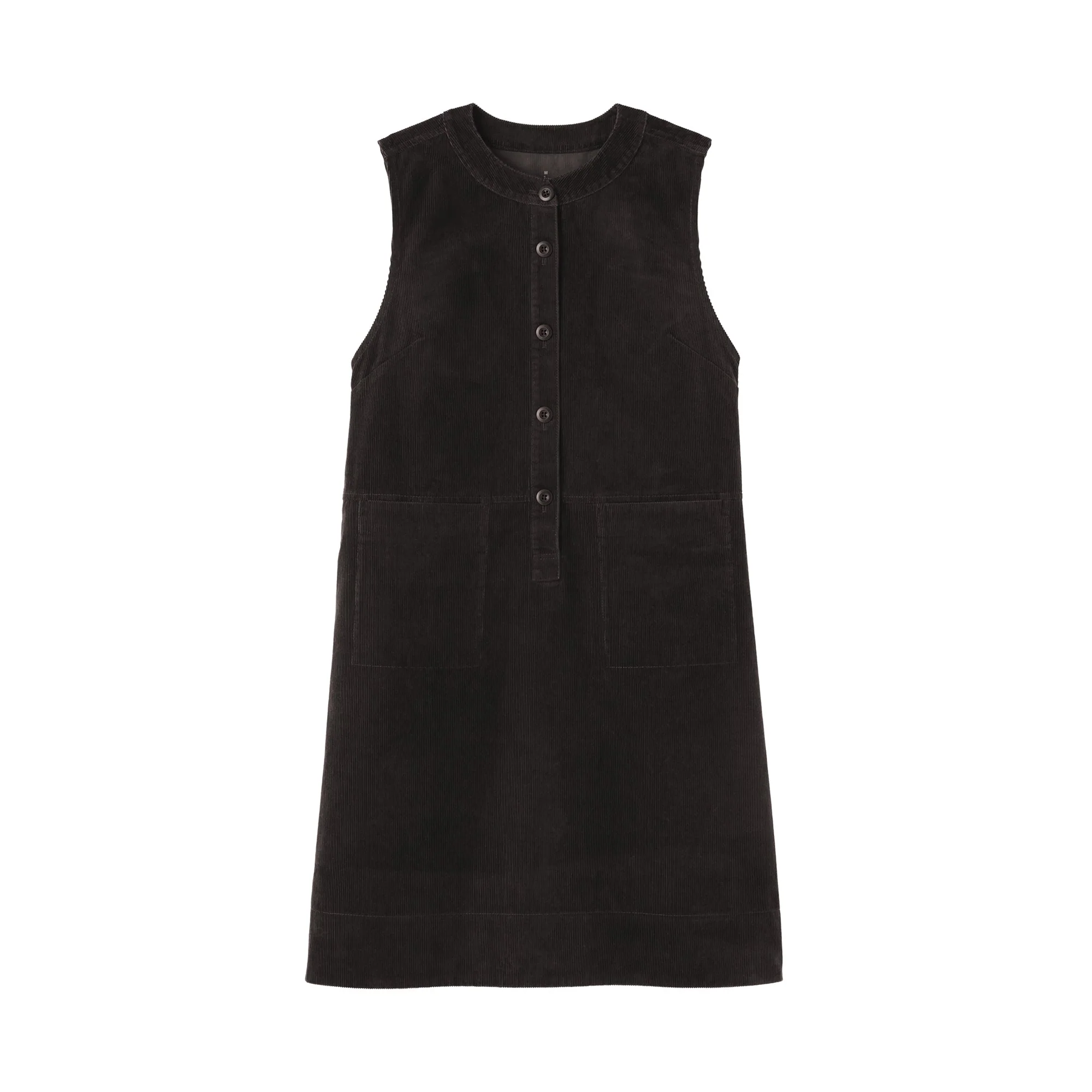 Kapok Blend Corduroy Jumper Dress - Image 2