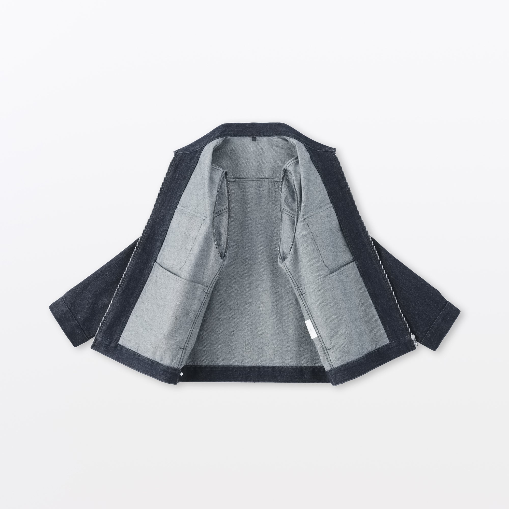 Kapok Blend Denim Blouson - Image 18