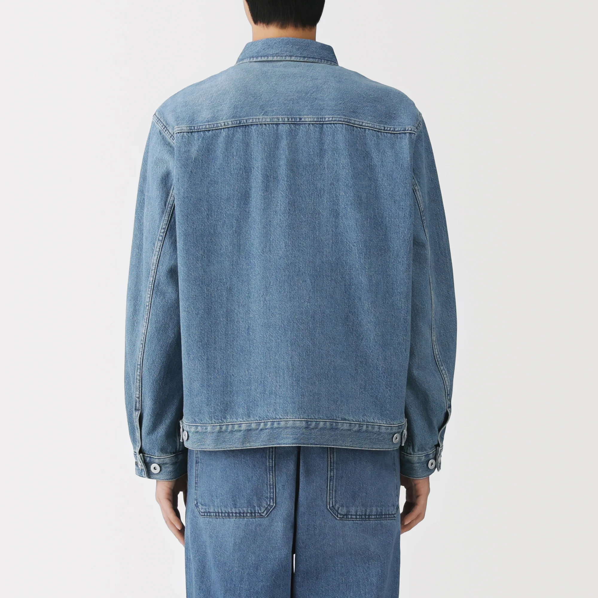 Kapok Blend Denim Blouson - Image 6