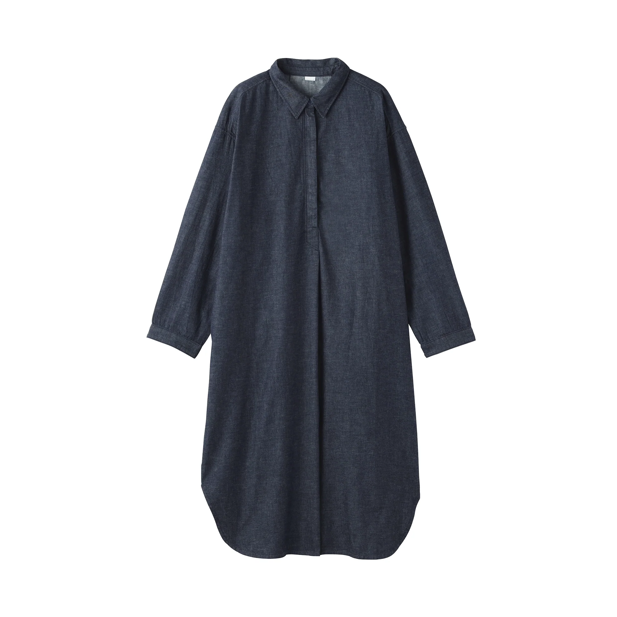Kapok Blend Denim Dress - Image 9