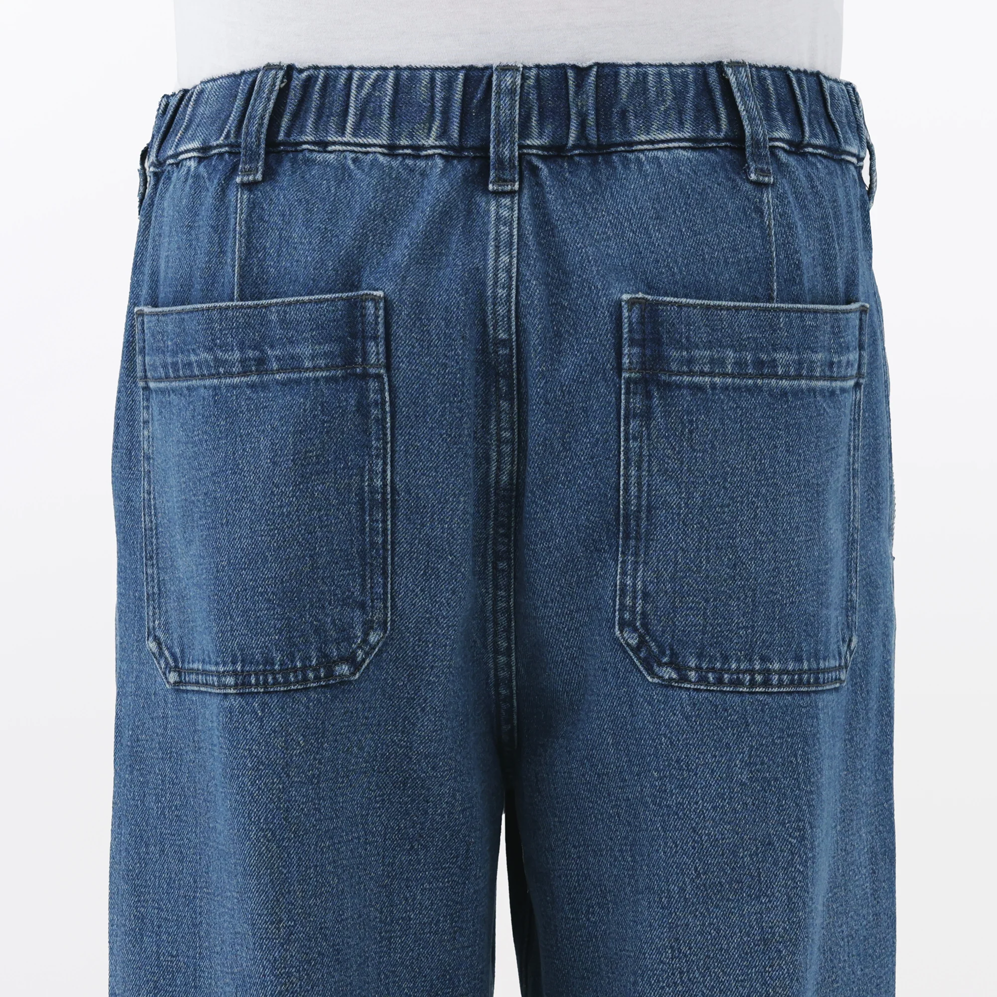 Kapok Blend Denim Work Trousers - Image 17