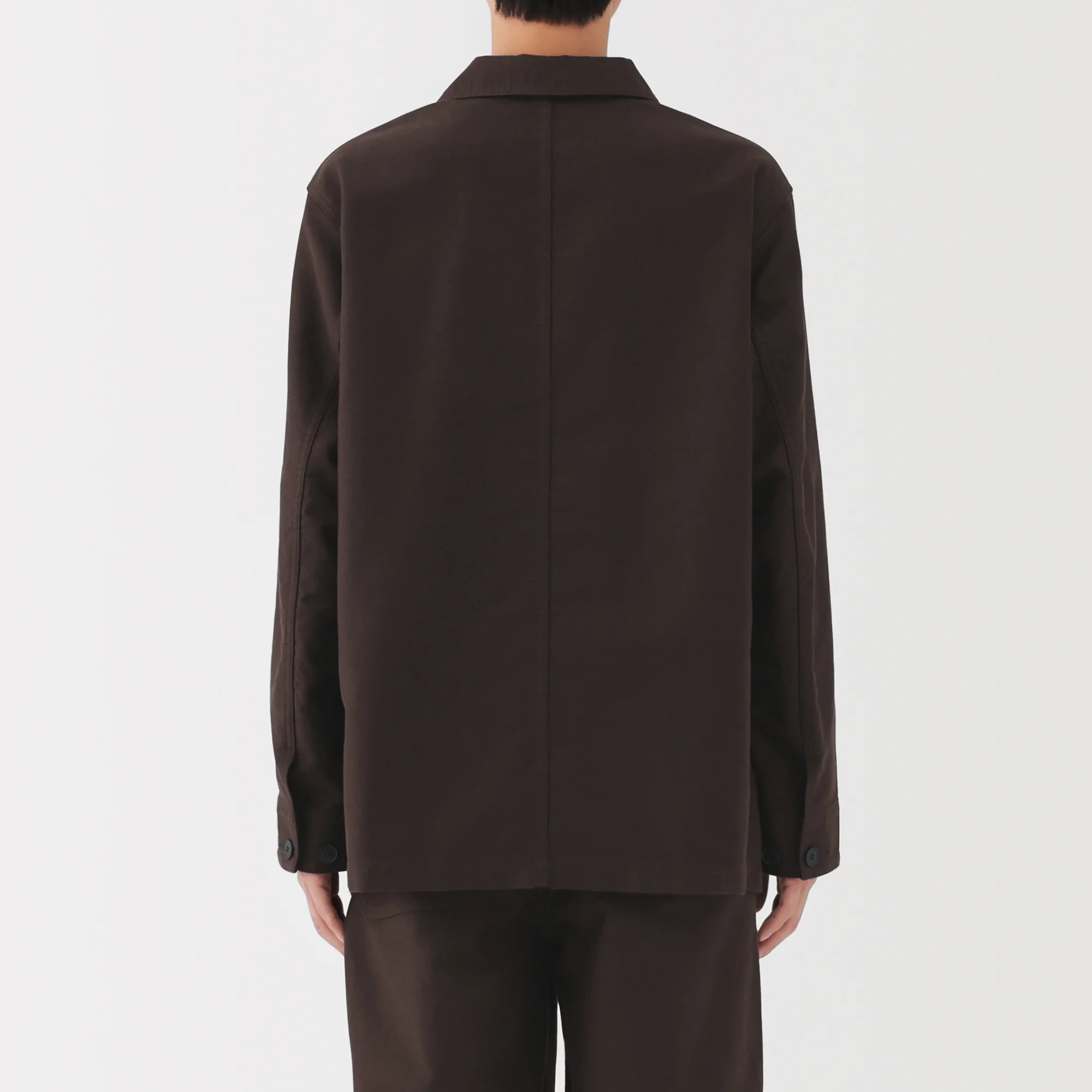 Kapok Blend Moleskin Coverall Jacket - Image 15