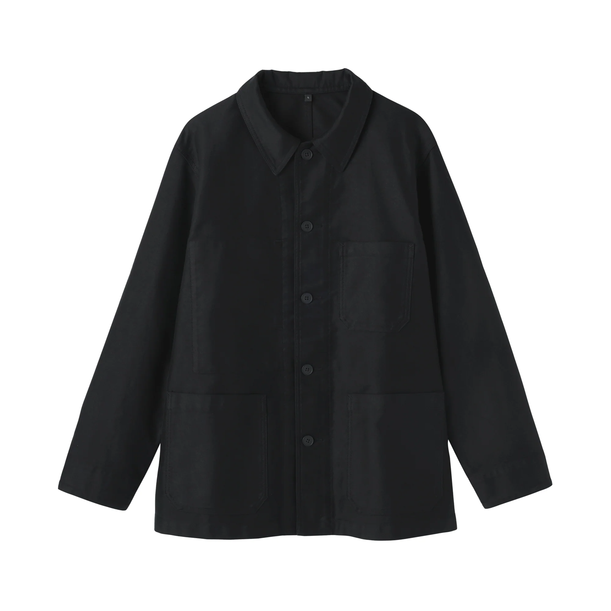Kapok Blend Moleskin Coverall Jacket - Image 2