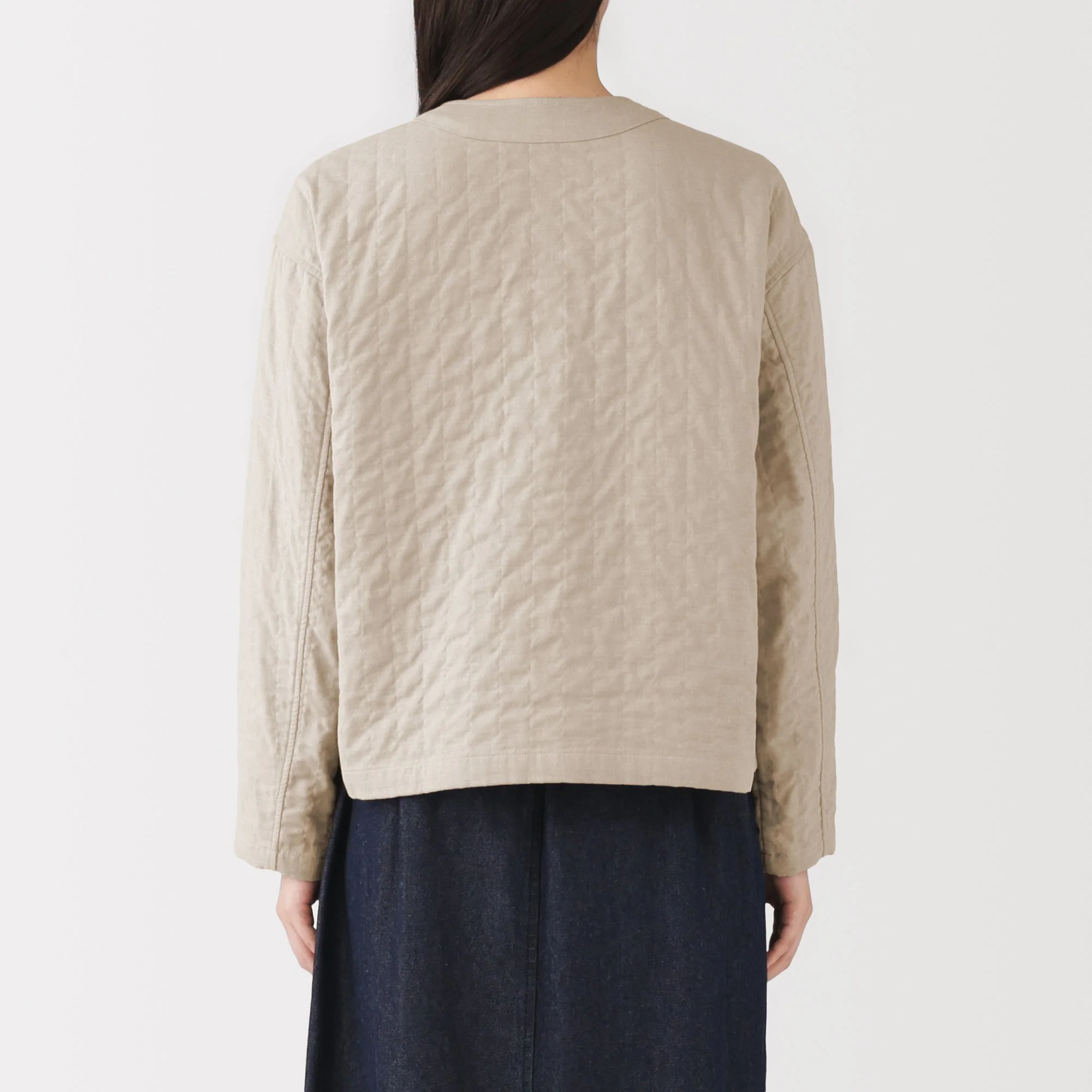 Kapok Blend Quilted Jacket - Image 15