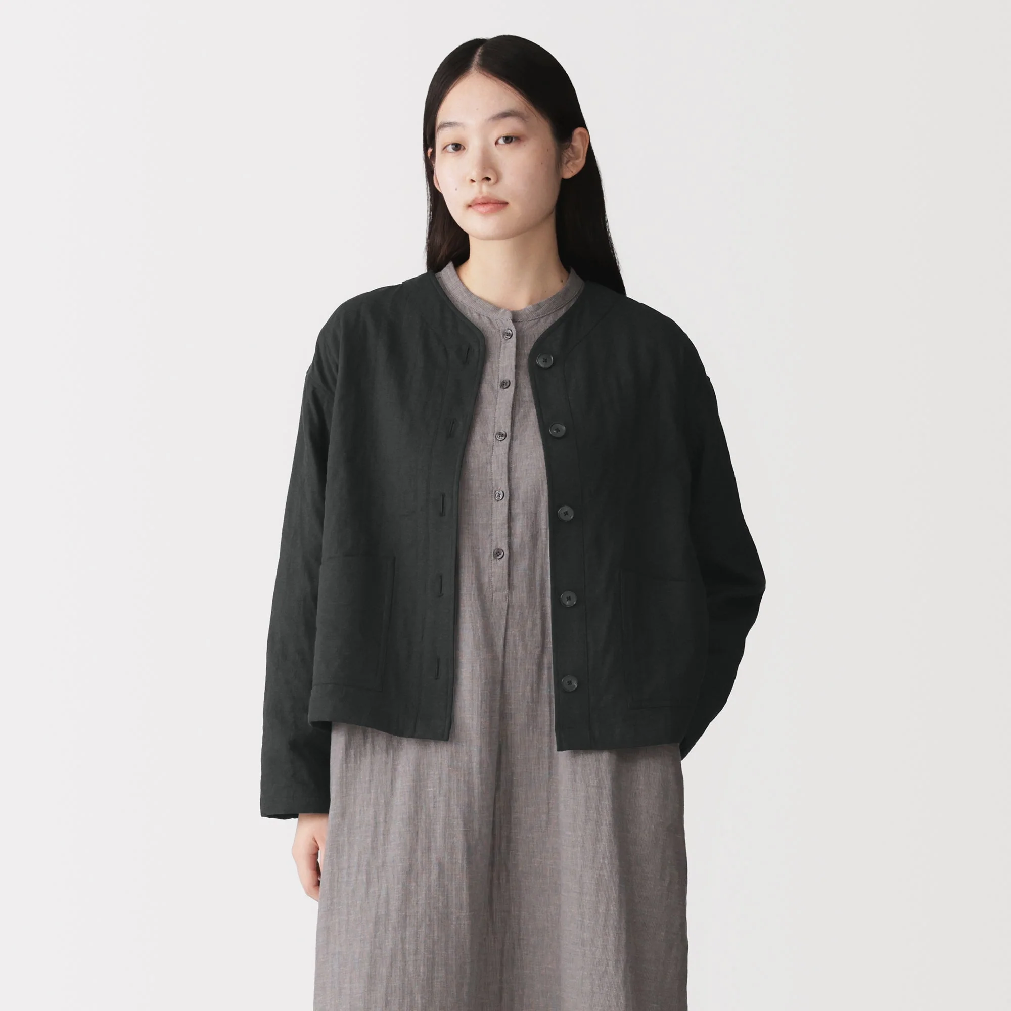 Kapok Blend Quilted Jacket - Image 21
