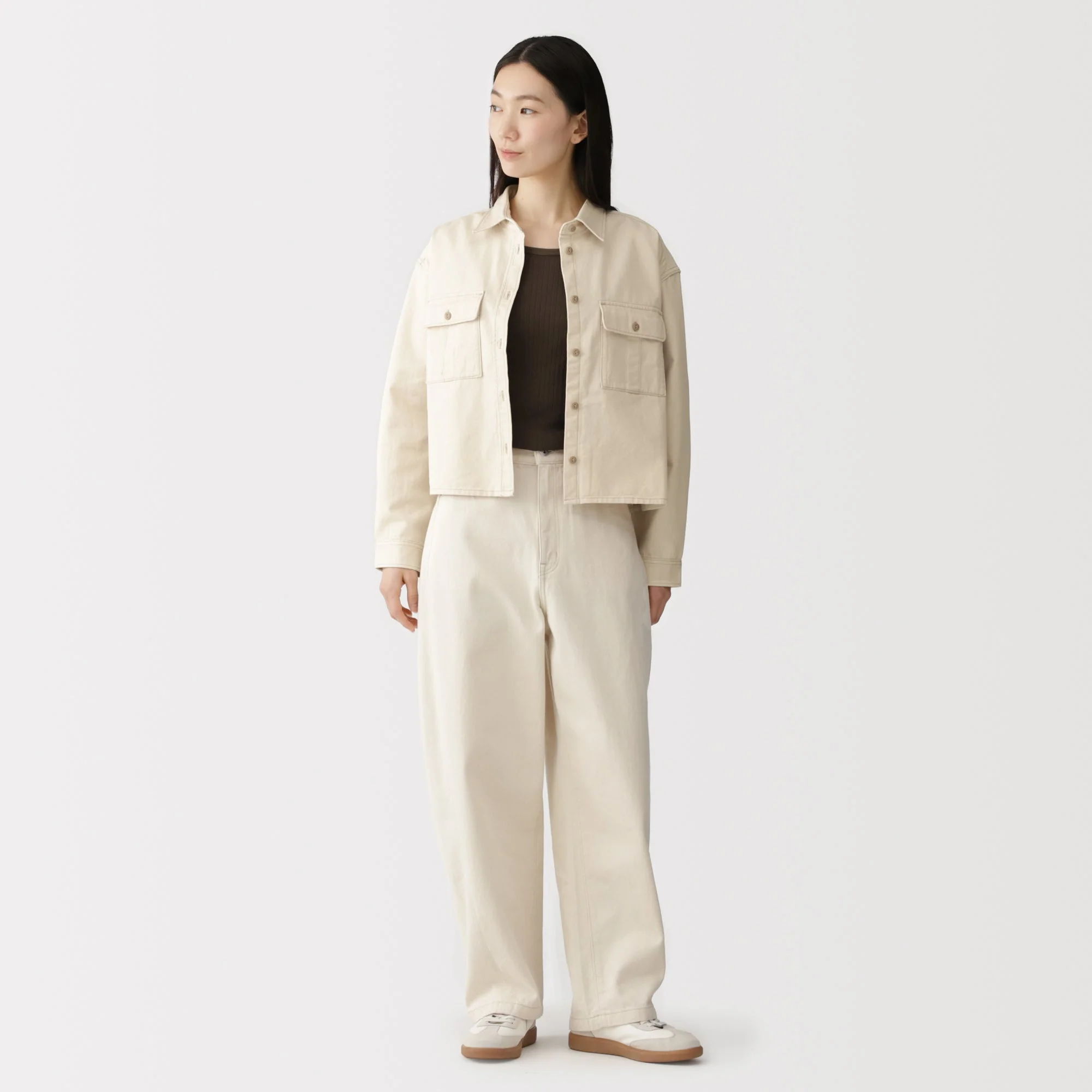 Kapok Blend Twill Shirt - Image 12