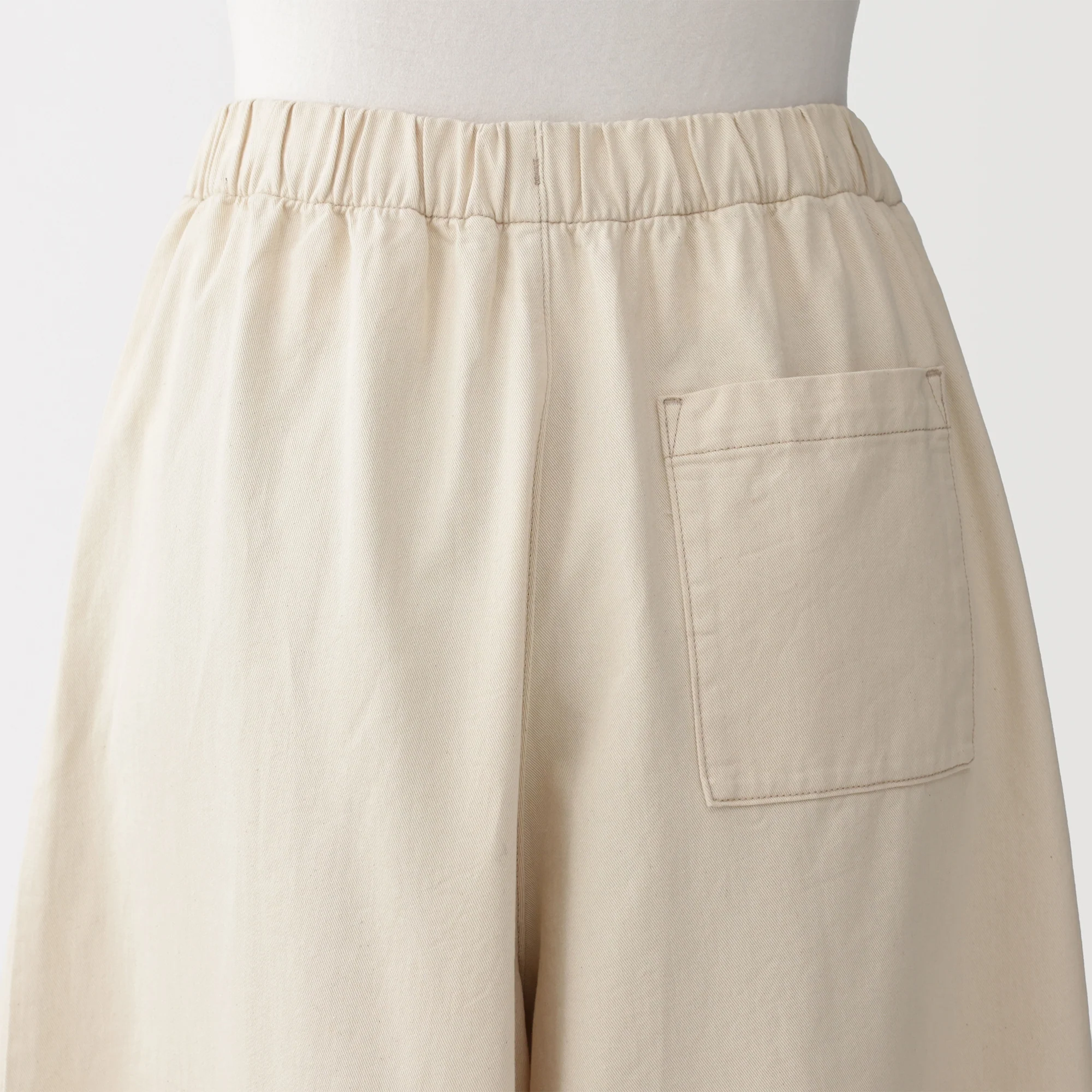 Kapok Blend Twill Skirt Pants - Image 17