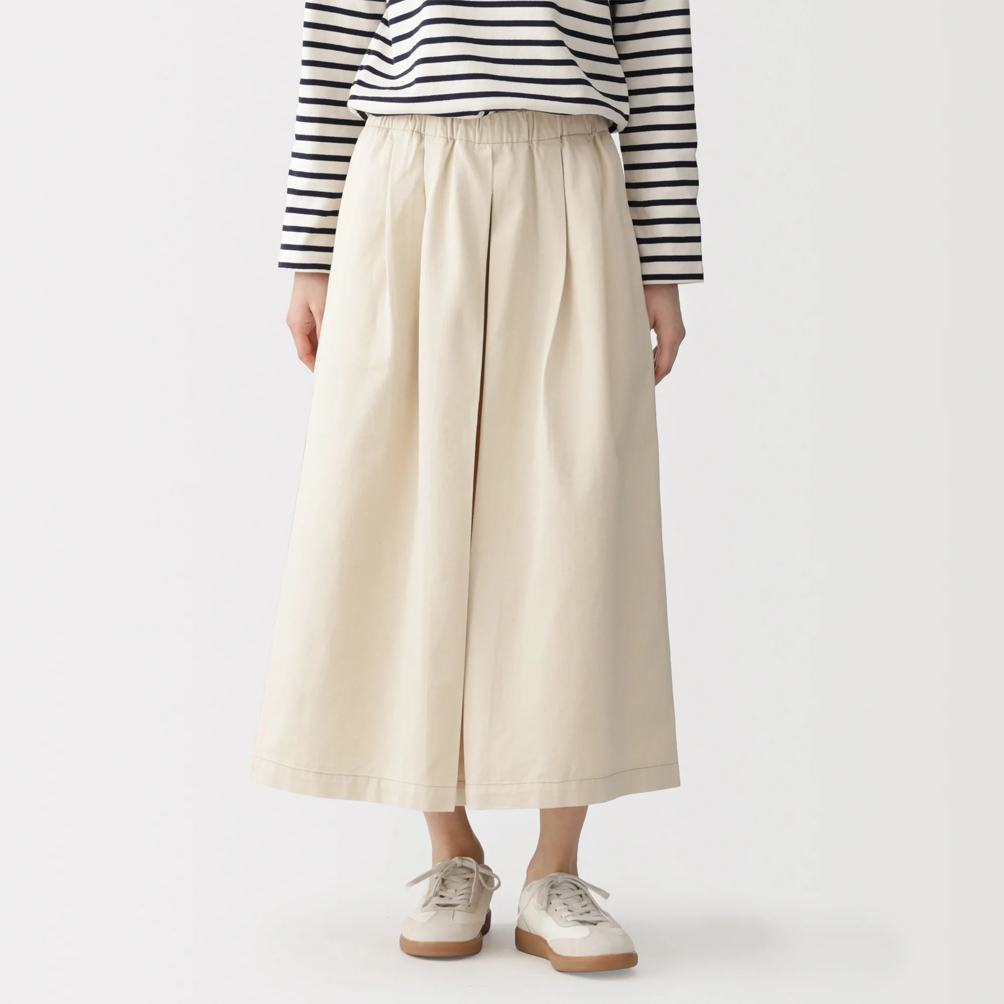 Kapok Blend Twill Skirt Pants - Image 4