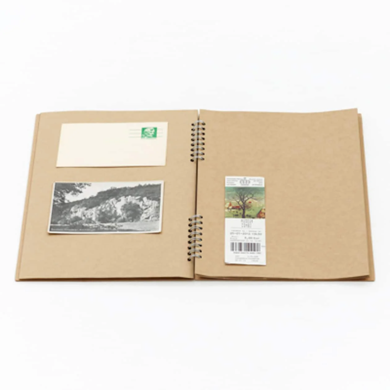 Kraft Double Ring Scrapbook - Image 8