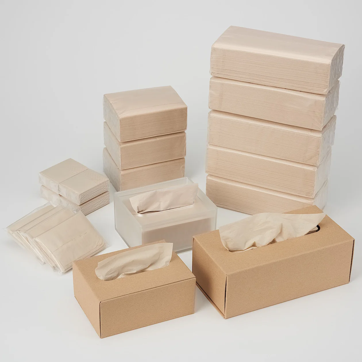Kraft Table Top Tissue Box - Image 4