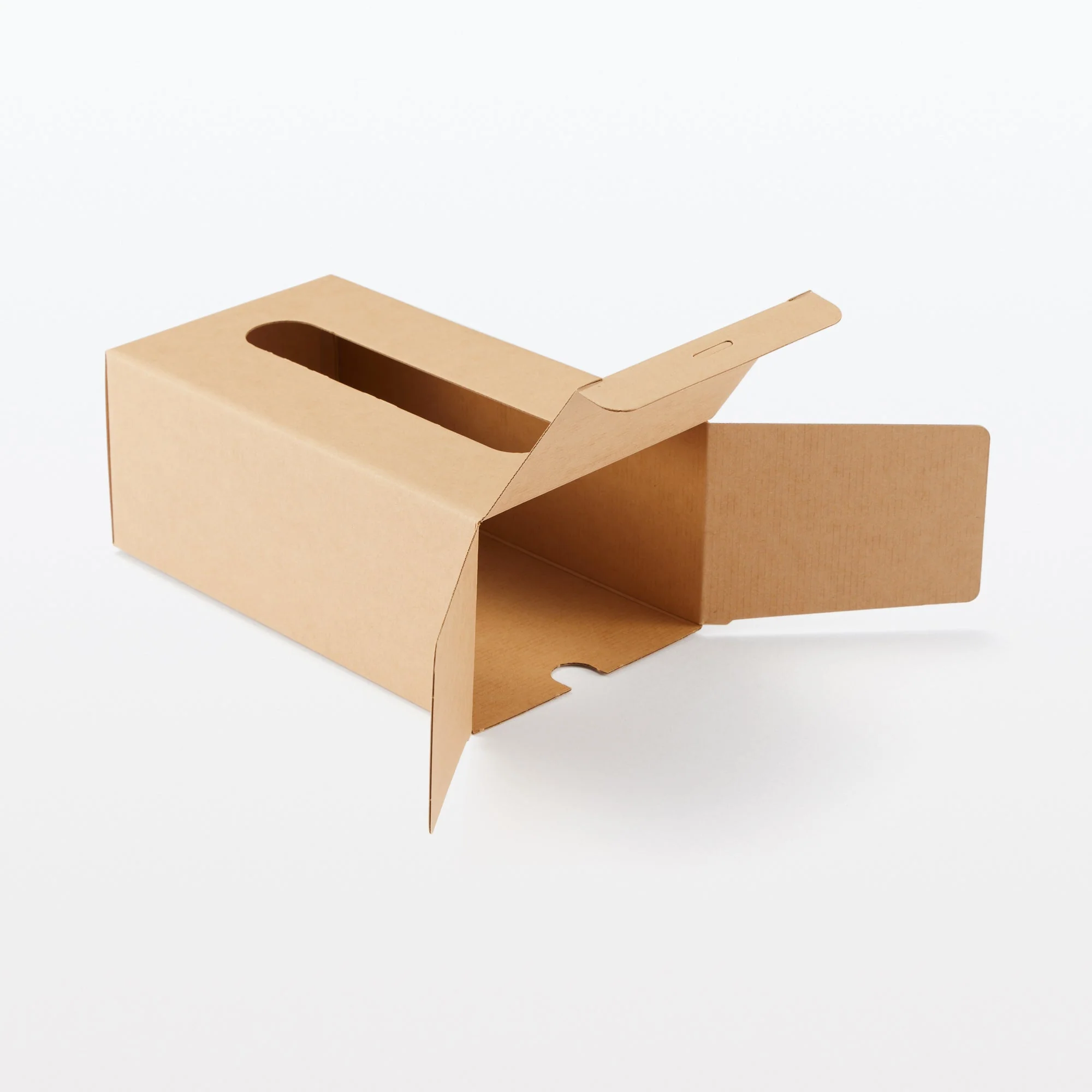 Kraft Tissue Holder - For Soft Pack Tissue - Image 4
