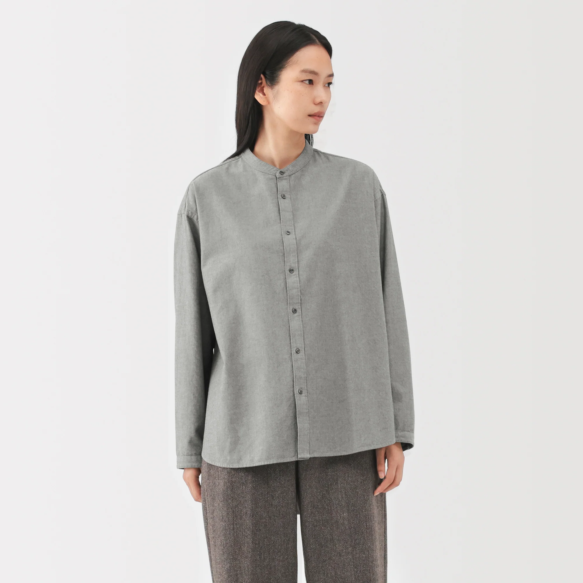 Labo Brushed Twill Relaxed Shirt - Image 12