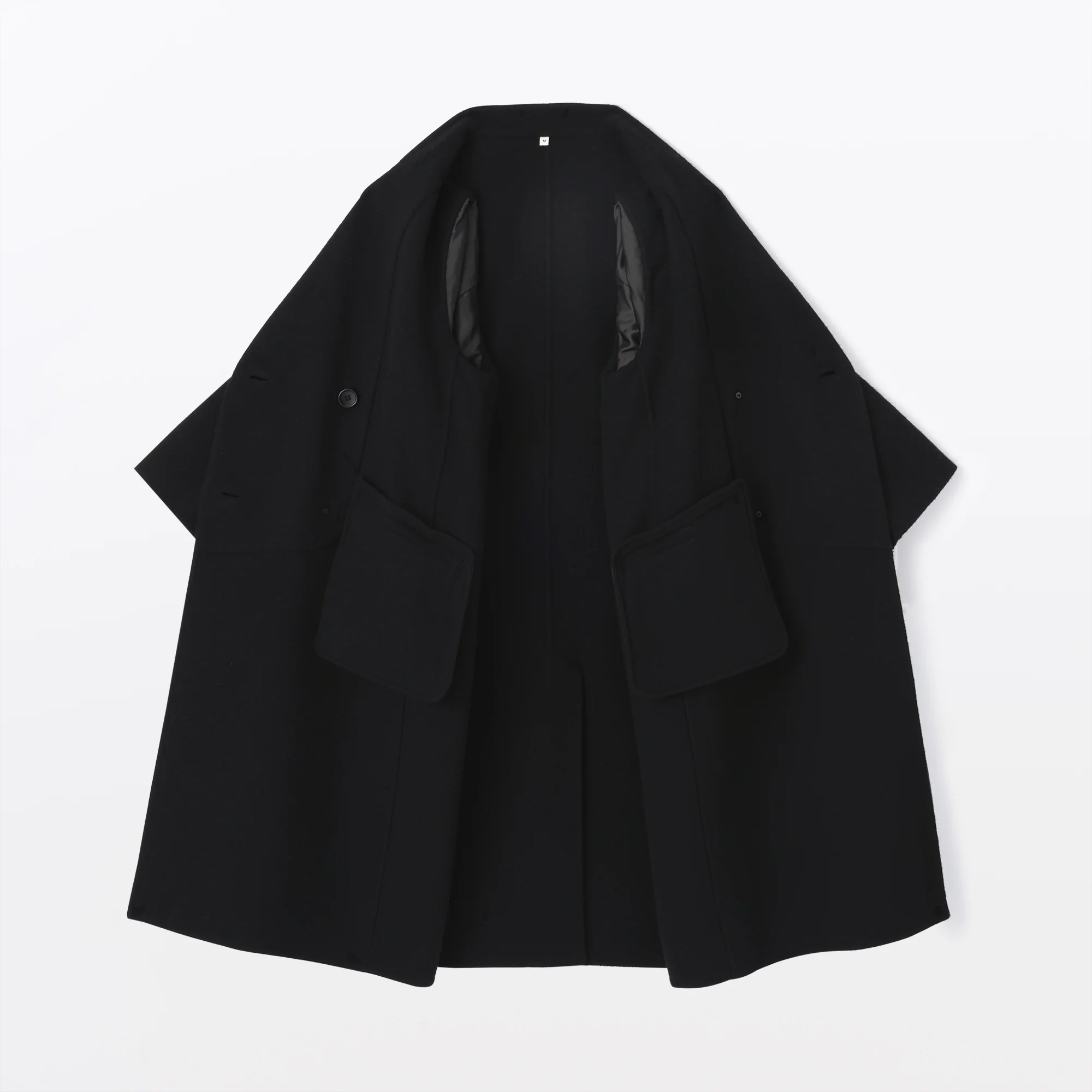 Labo Cashmere Mix Double Breasted Coat - Image 18