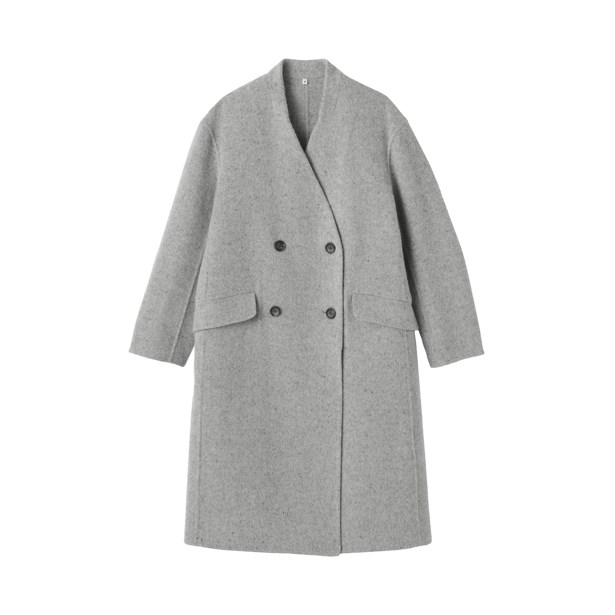 Labo Cashmere Mix Double Breasted Coat - Image 2