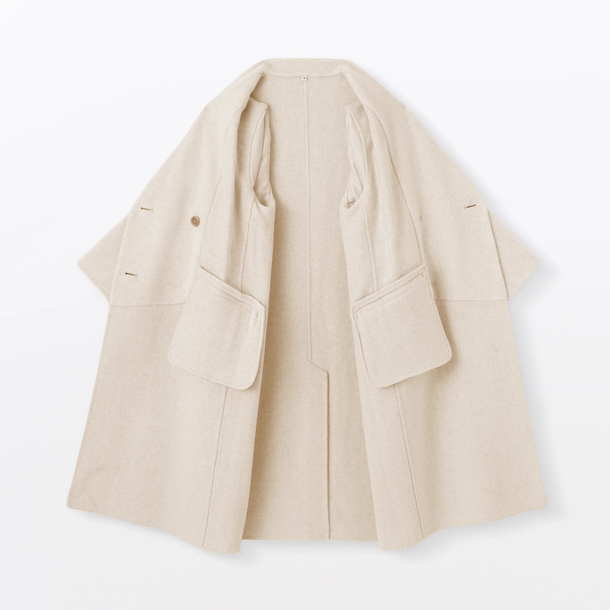 Labo Cashmere Mix Double Breasted Coat - Image 27