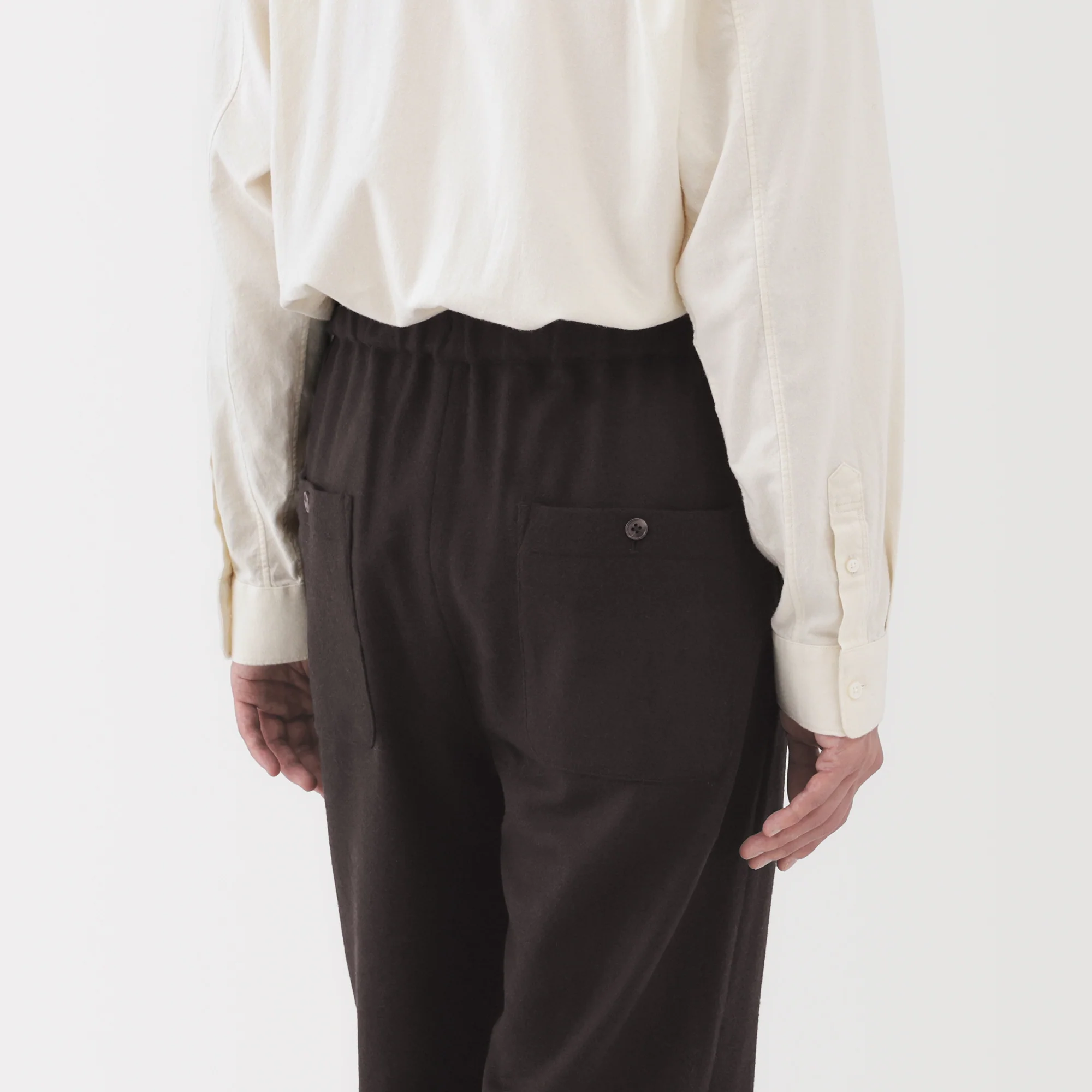 Labo Cashmere Mix Easy Pants - Image 17