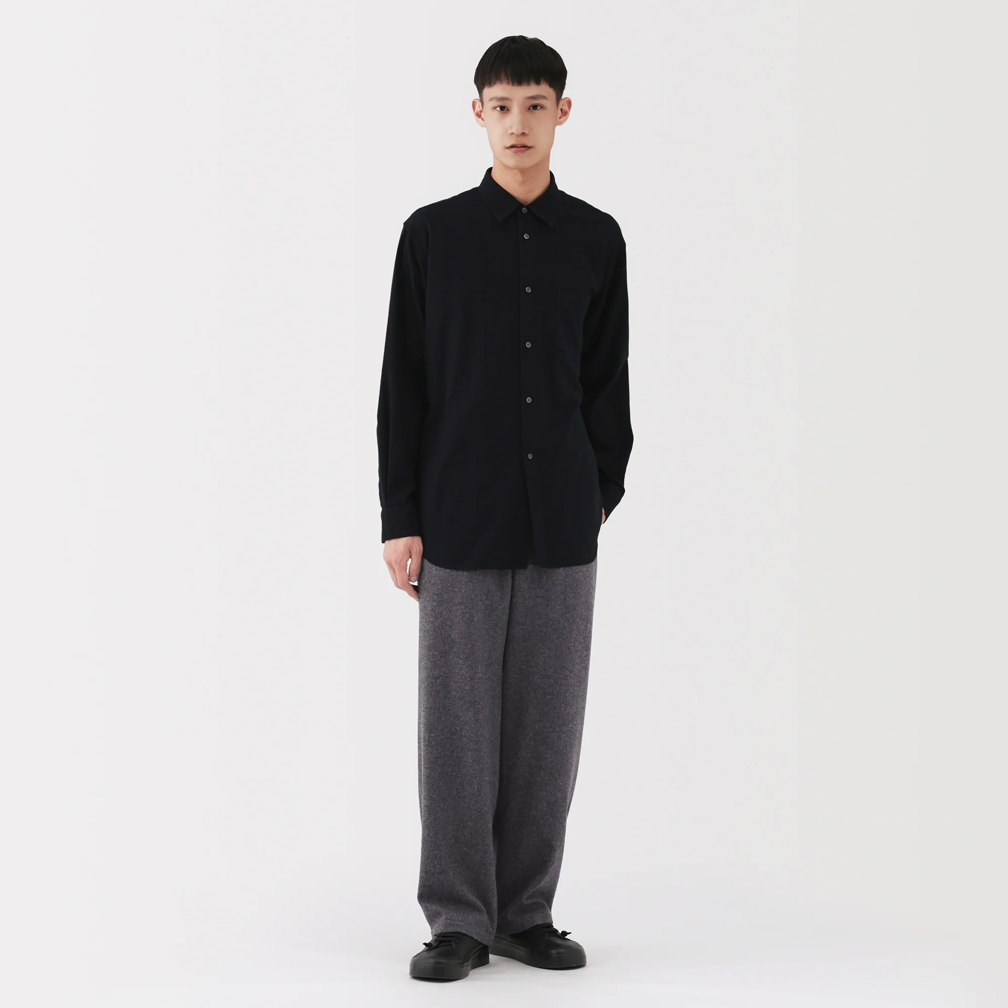 Labo Cashmere Mix Easy Pants - Image 3
