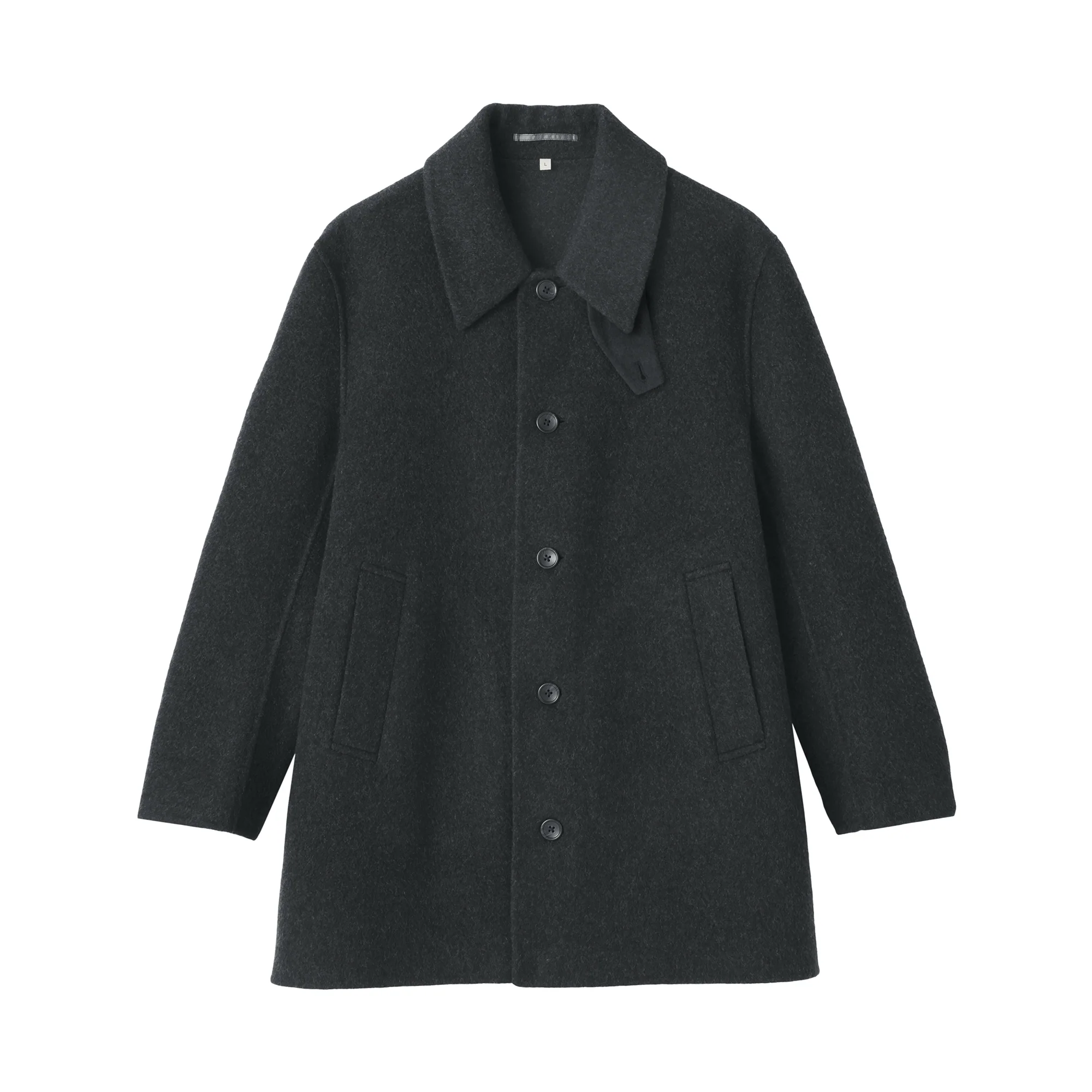 Labo Cashmere Mix Soutien Collar Coat - Image 12