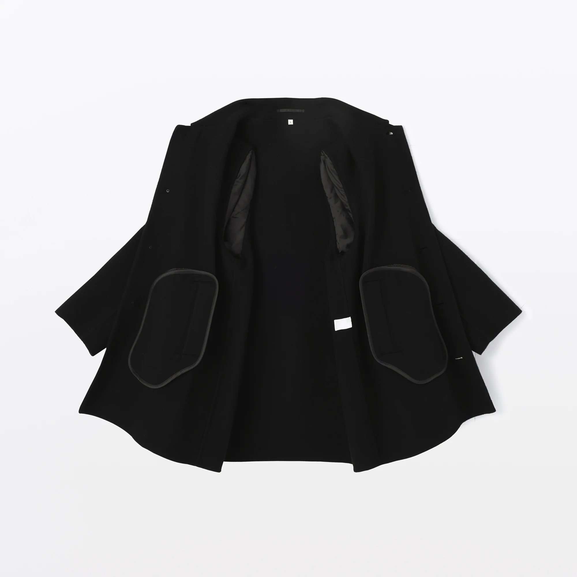 Labo Cashmere Mix Soutien Collar Coat - Image 31