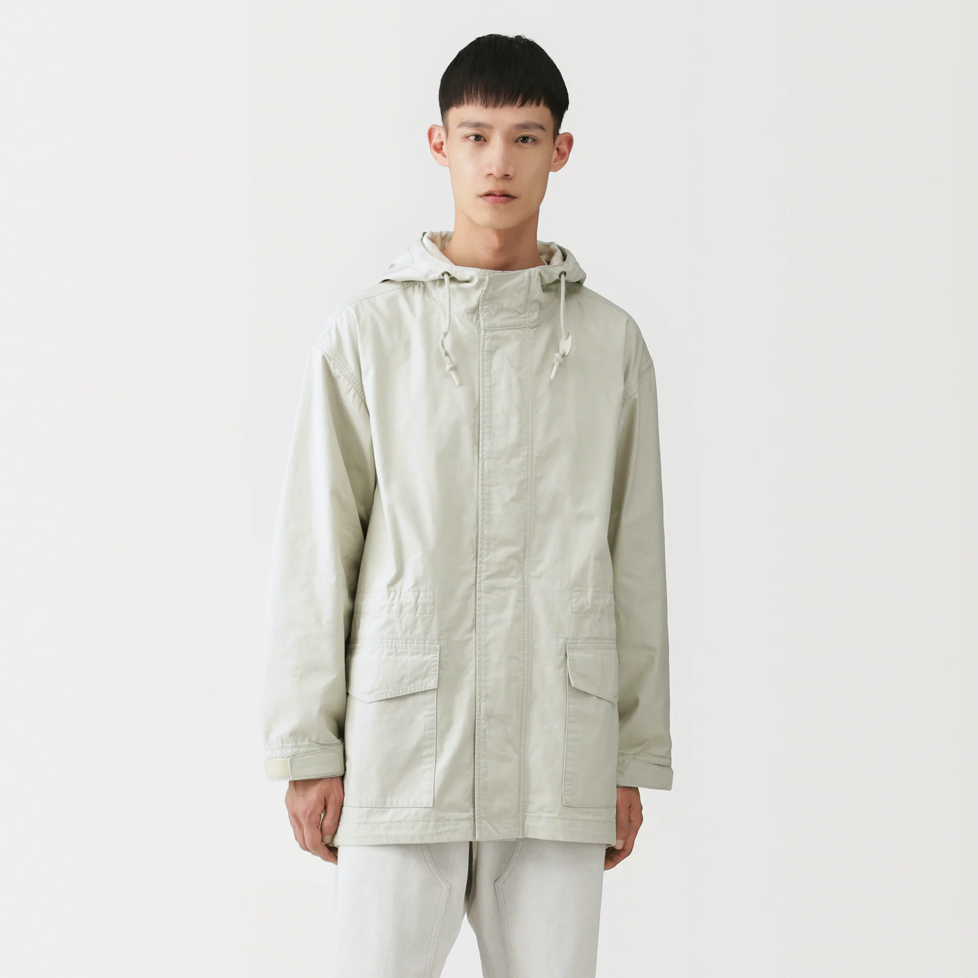 Labo Cotton Canvas Hooded Blouson - Image 15