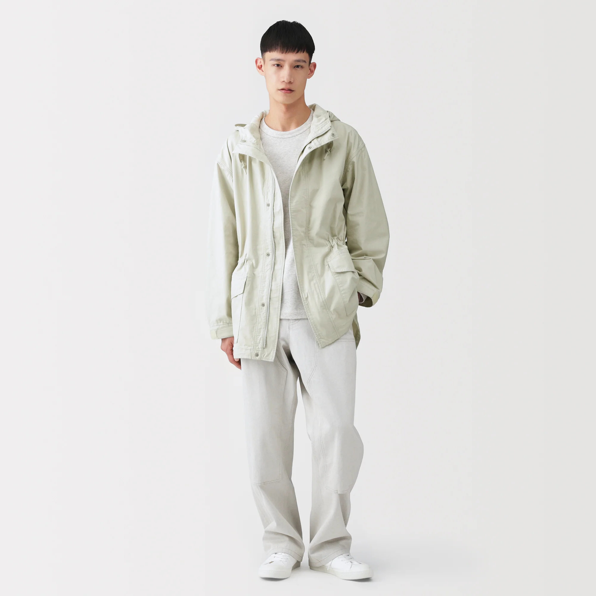 Labo Cotton Canvas Hooded Blouson - Image 16